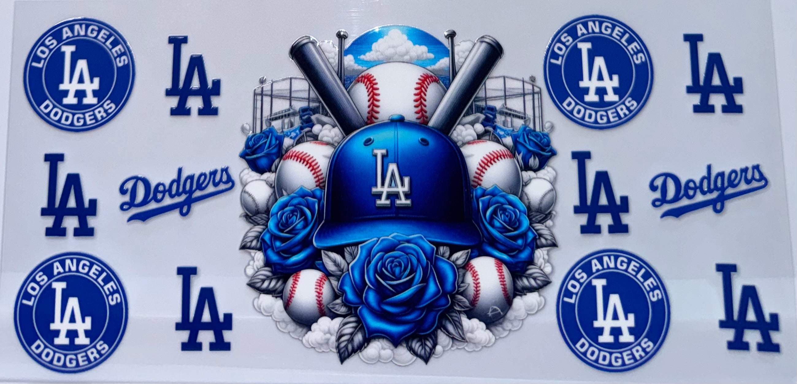 LA Dodgers wrap