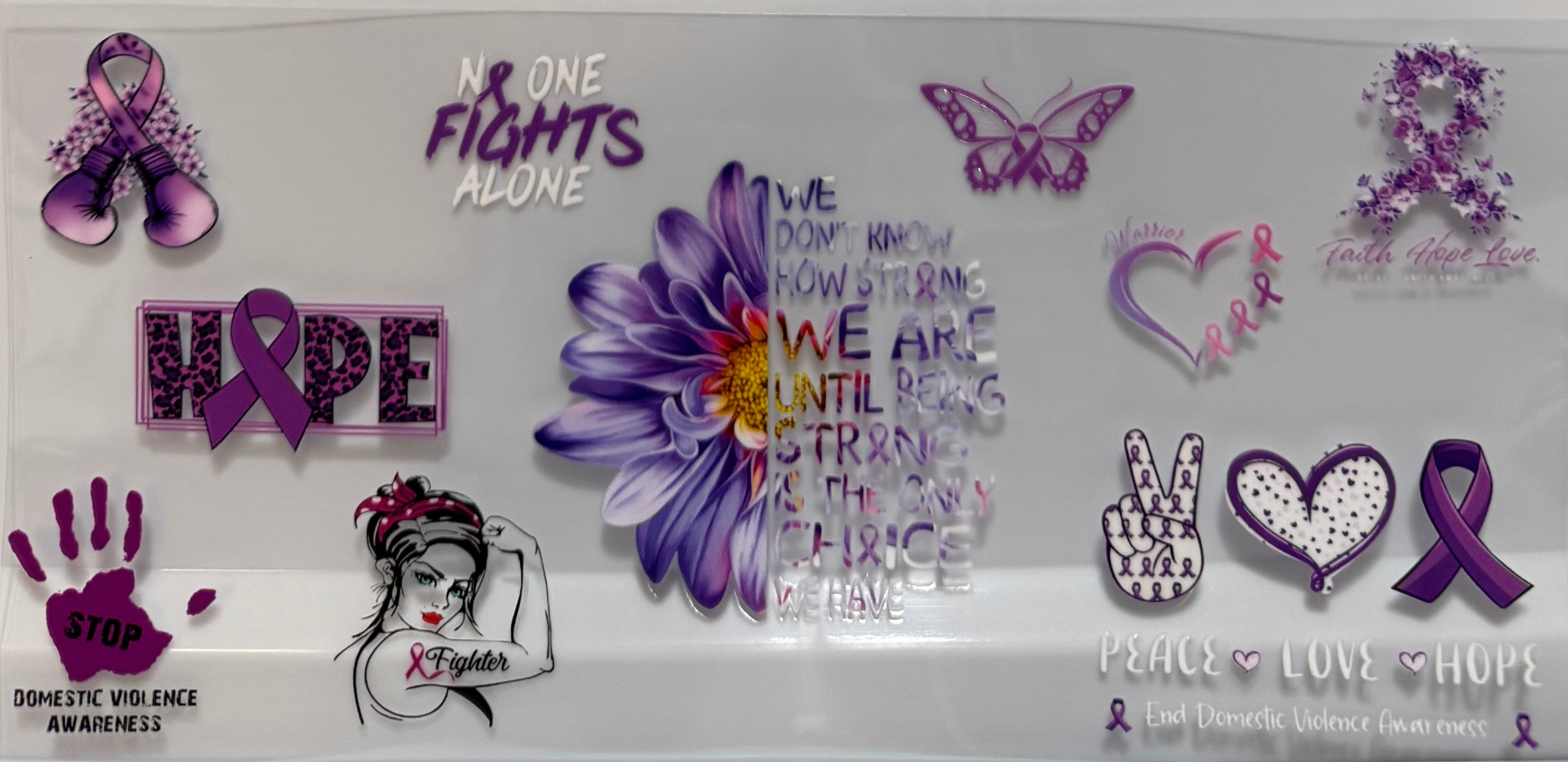 Domestic Violence Awareness wrap