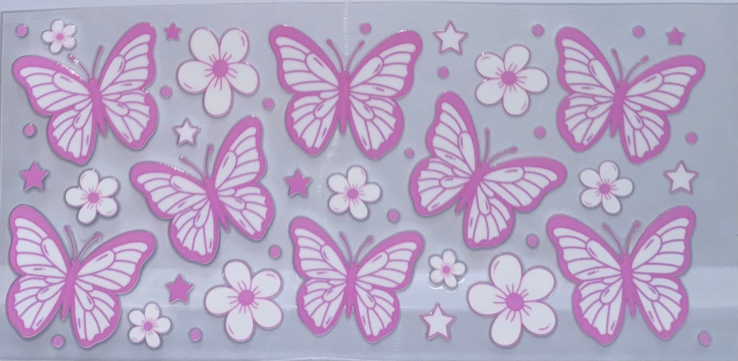 Pink Butterflies wrap