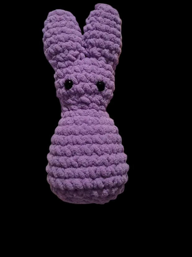 Crocheted purple Peep
