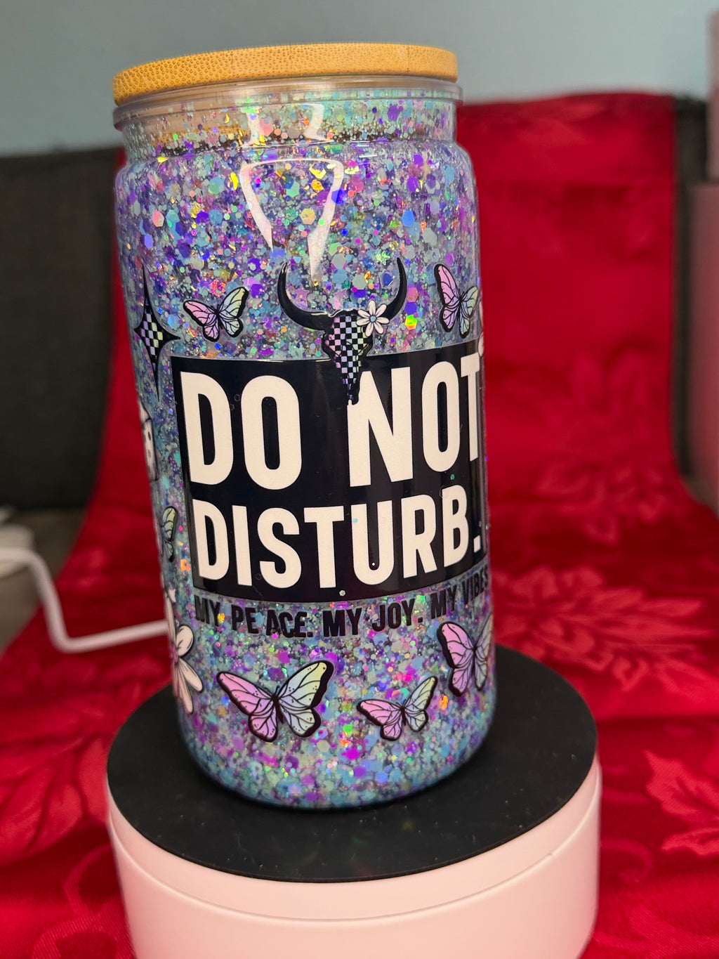 16 oz Do not disturb tumbler
