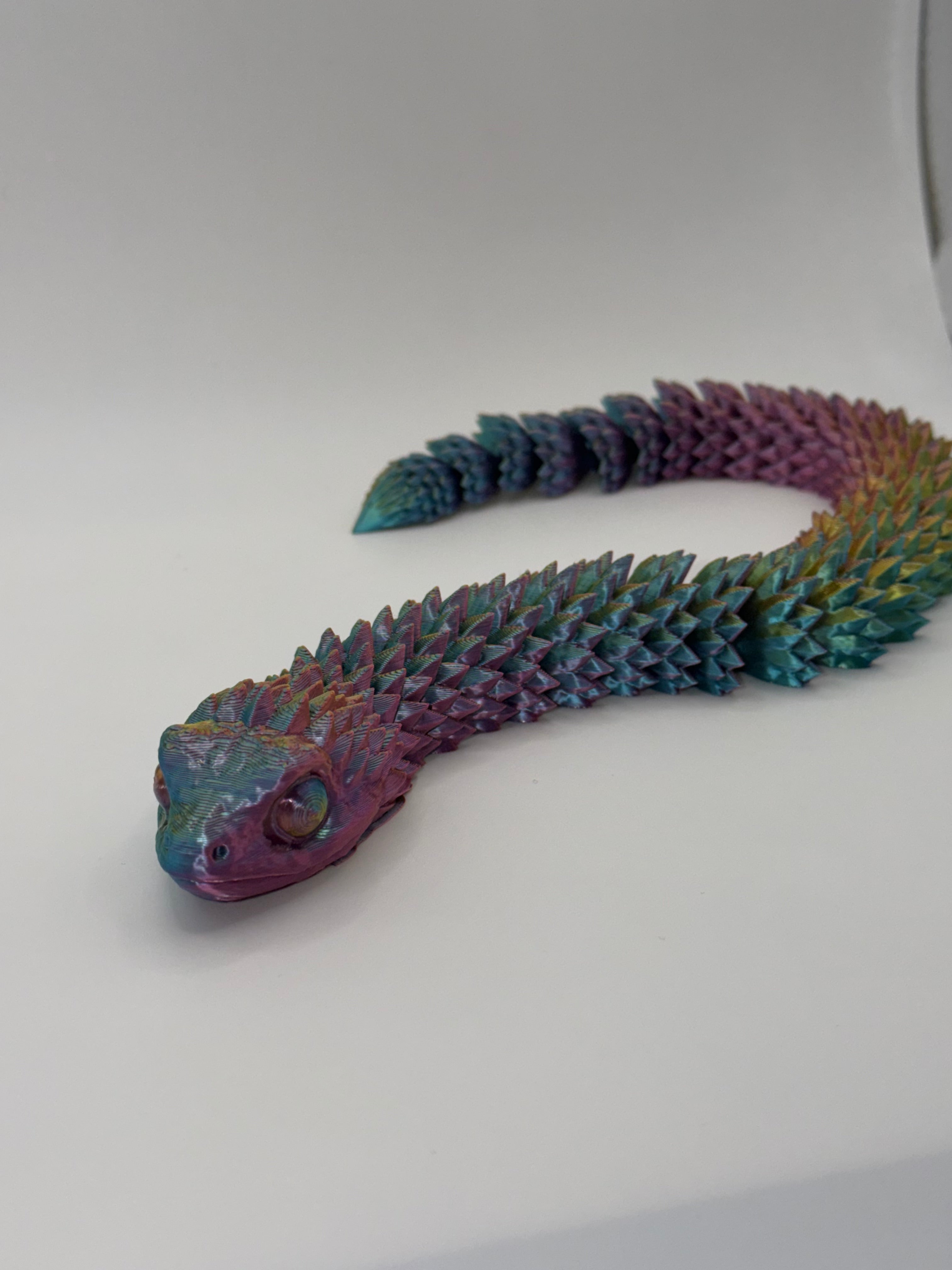 3D Articulated Snake multi color