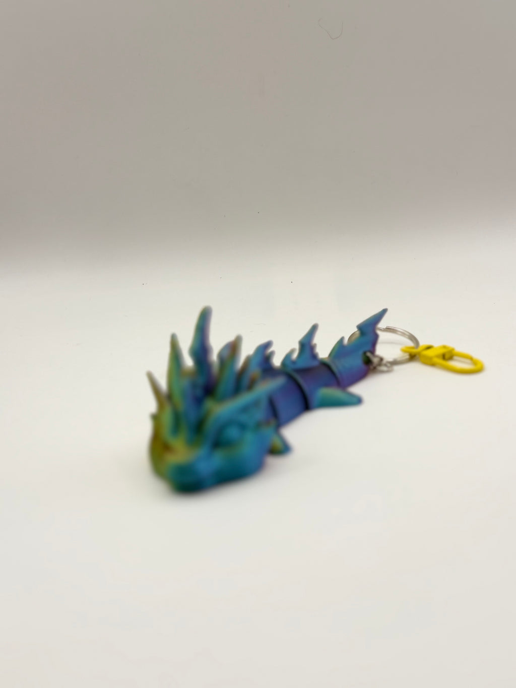 3D Articulated Dragon Key Chain