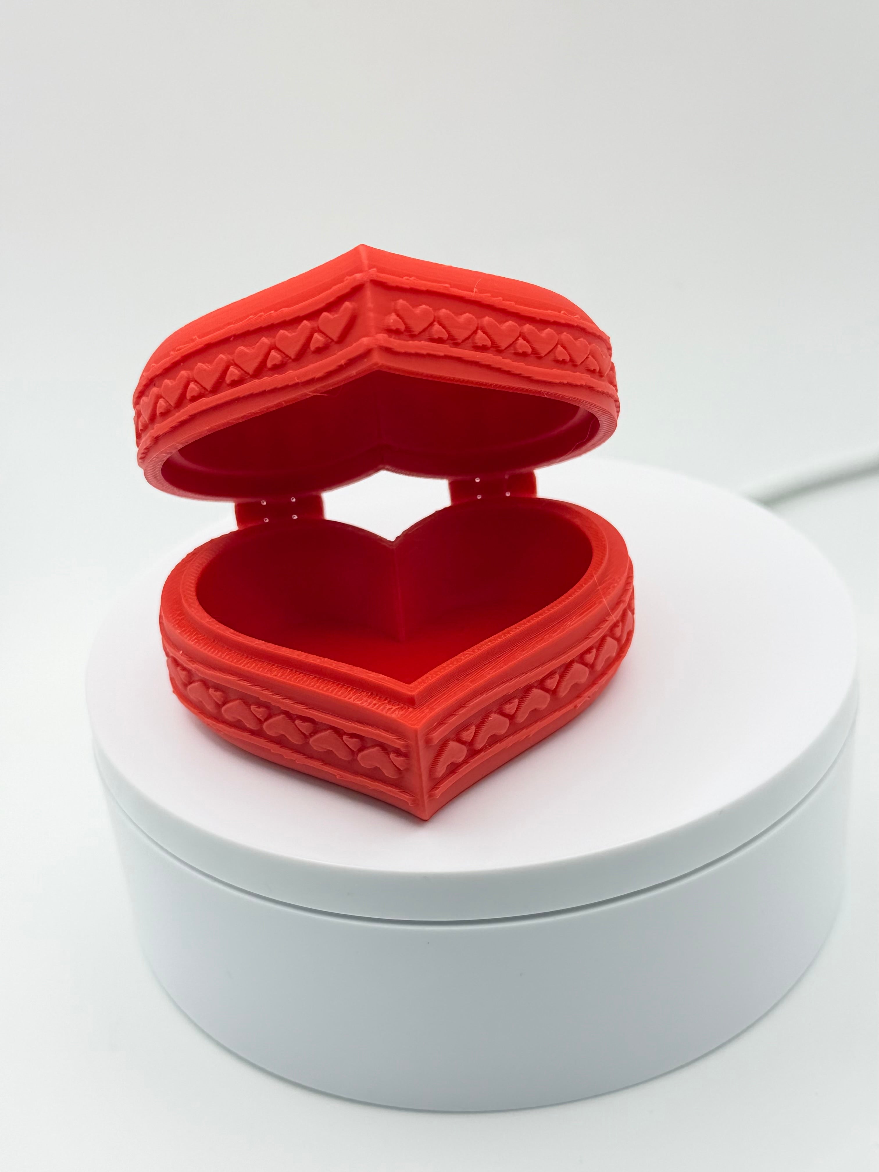 3D printed Heart Trinket