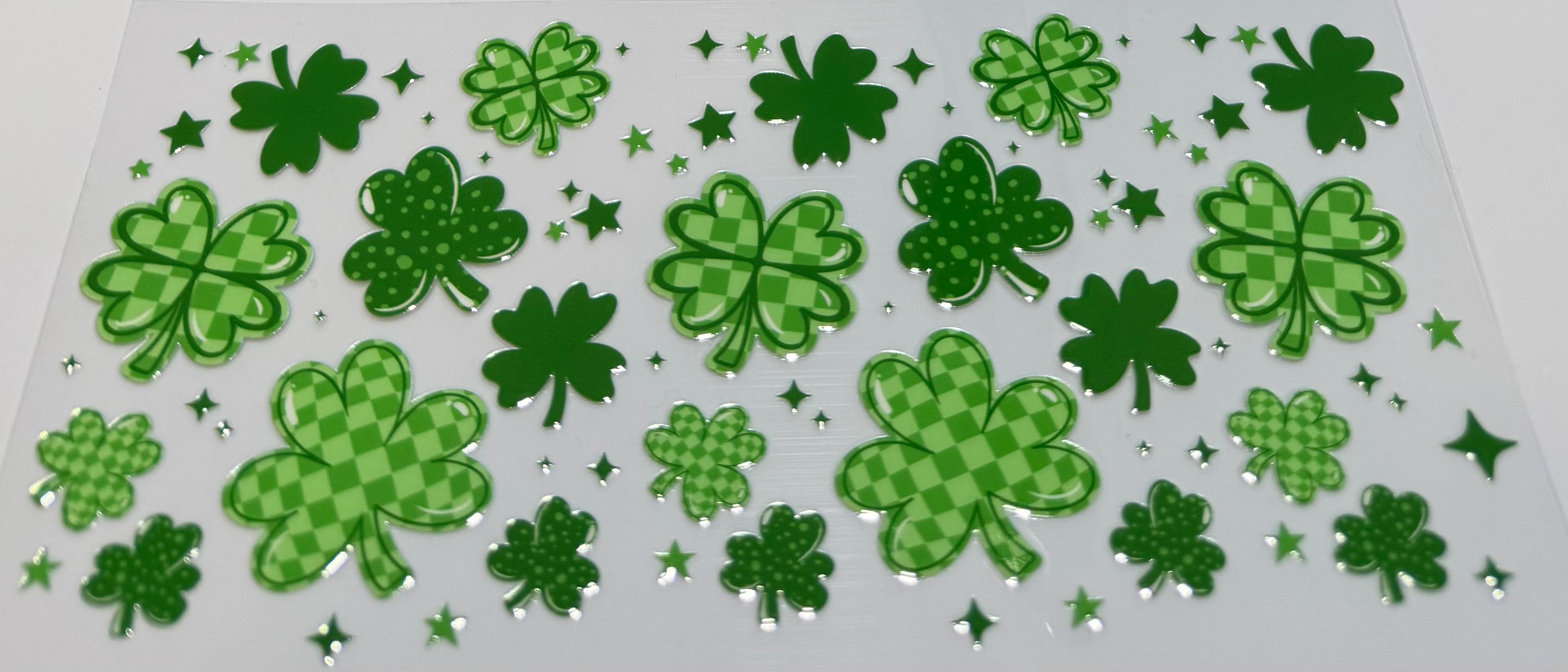 Irish shamrock wrap
