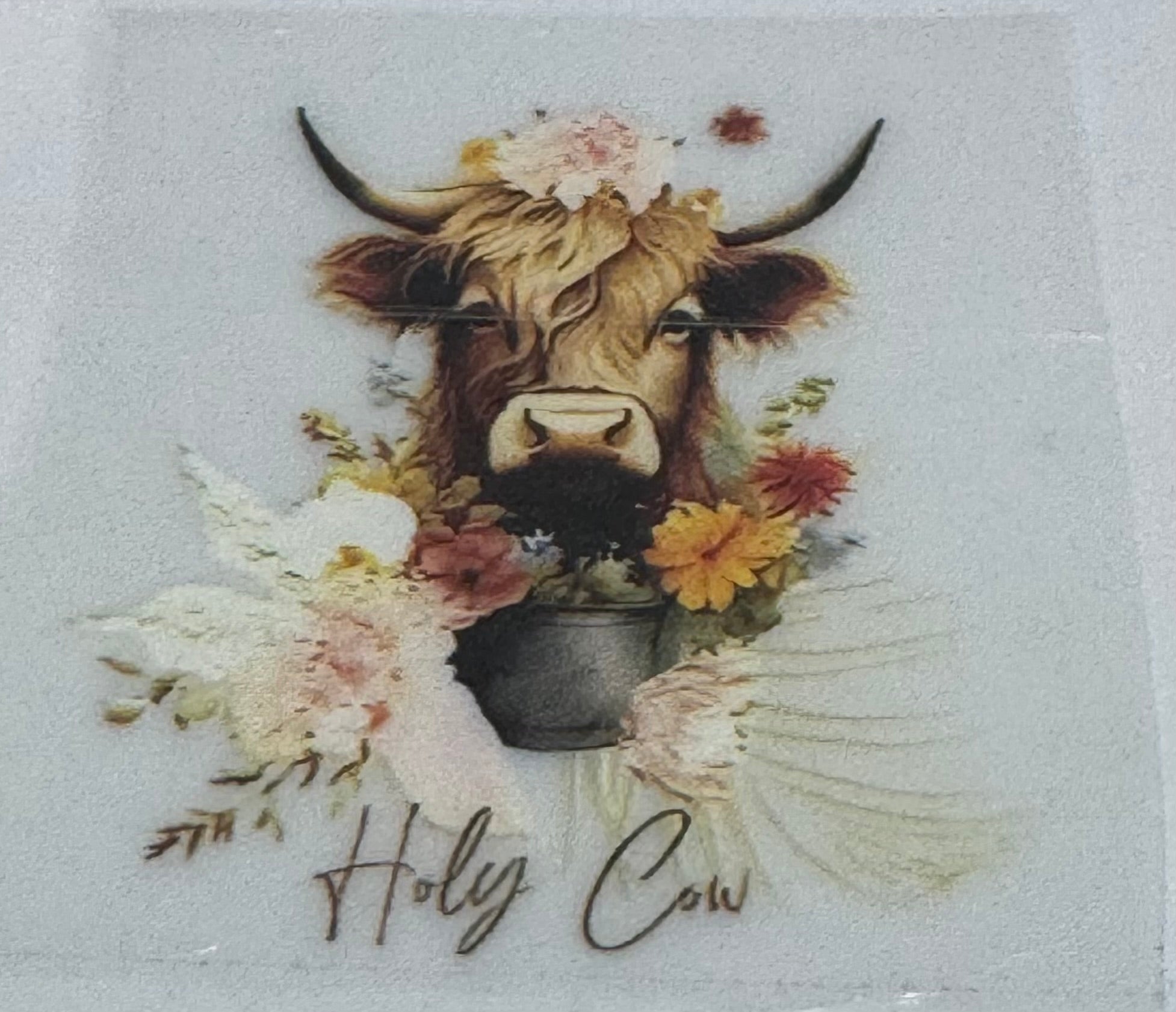 Highland cow decal