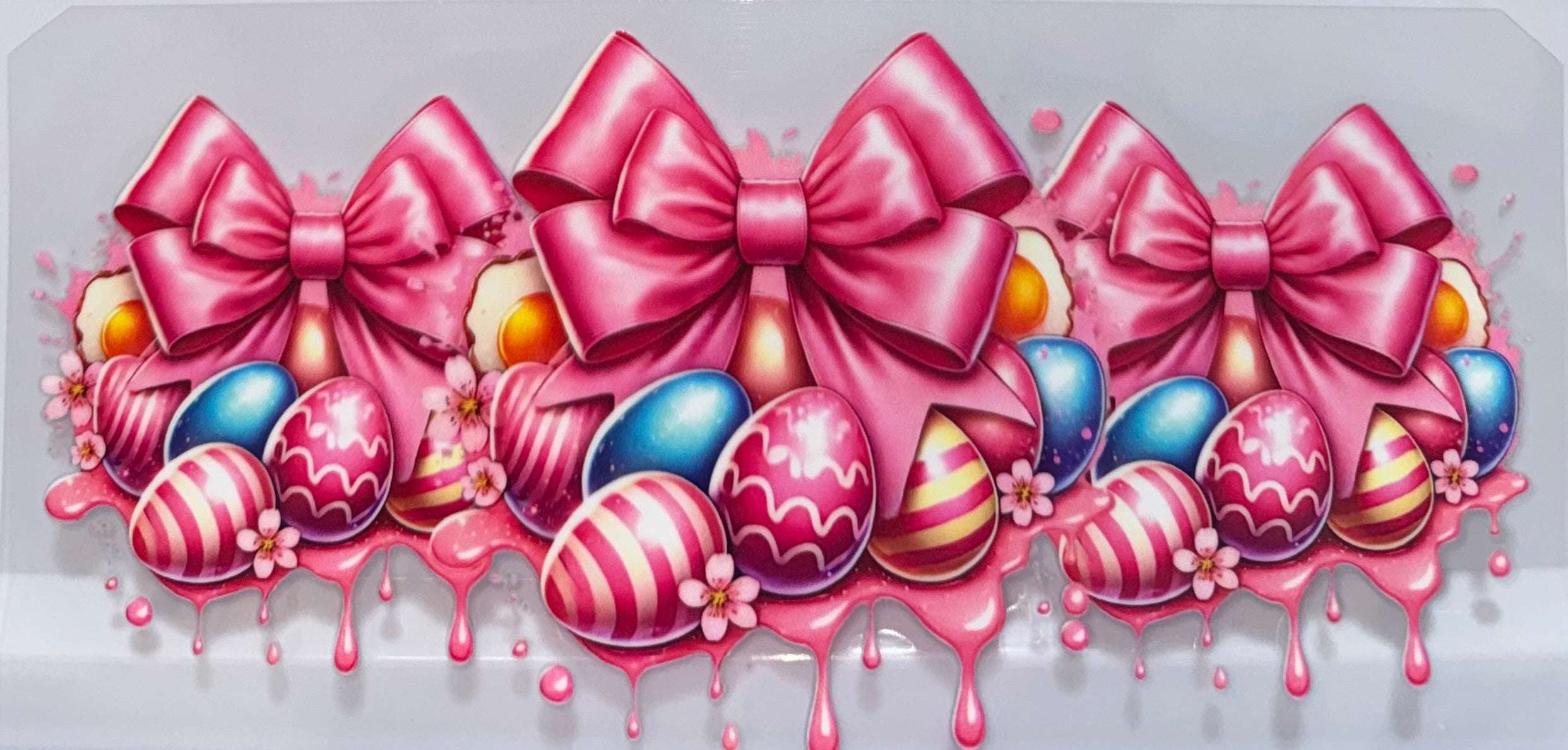 Easter Eggs and Ribbons wrap