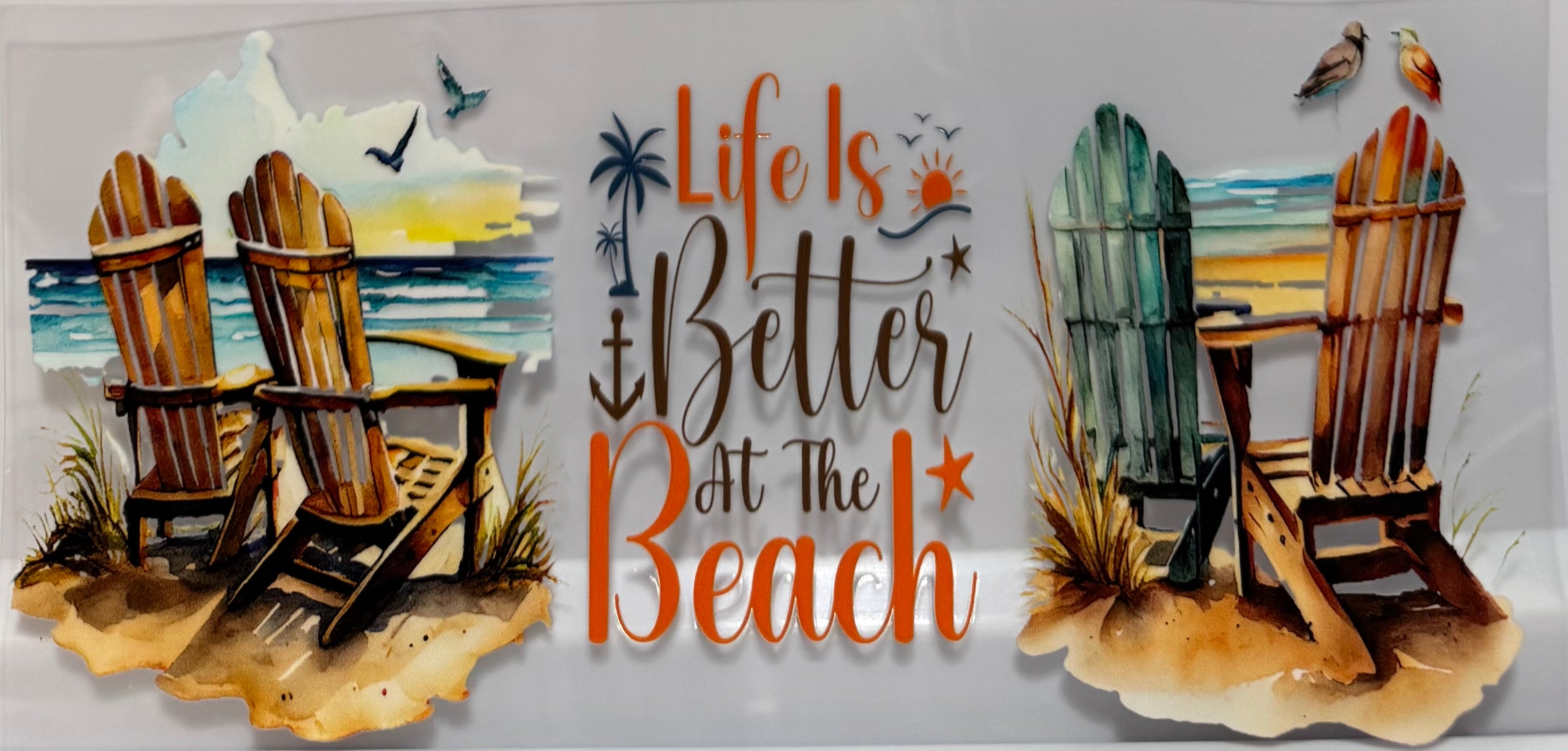 Life is Better at the Beach Wrap