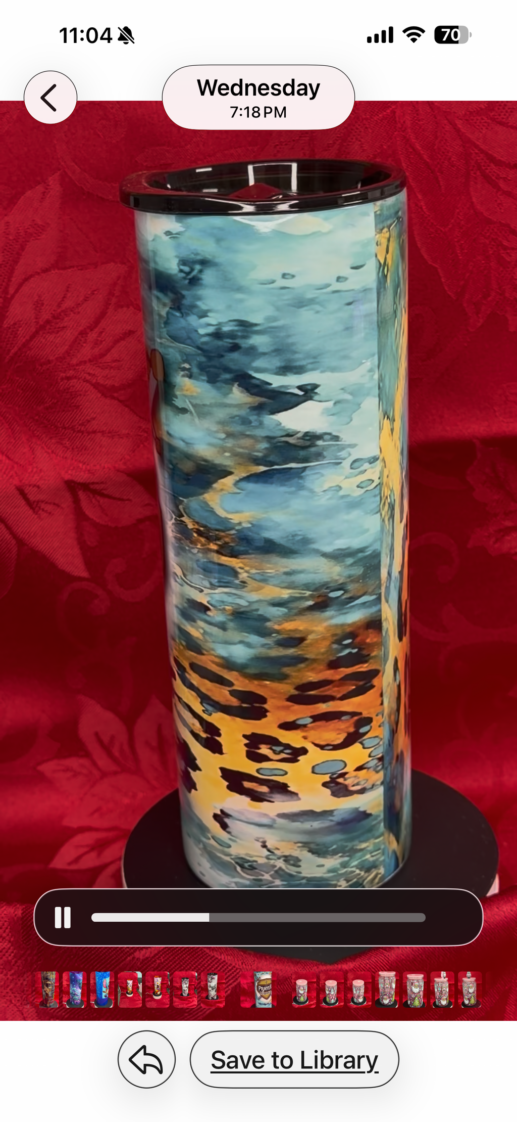 Prayer warrior stainless cup