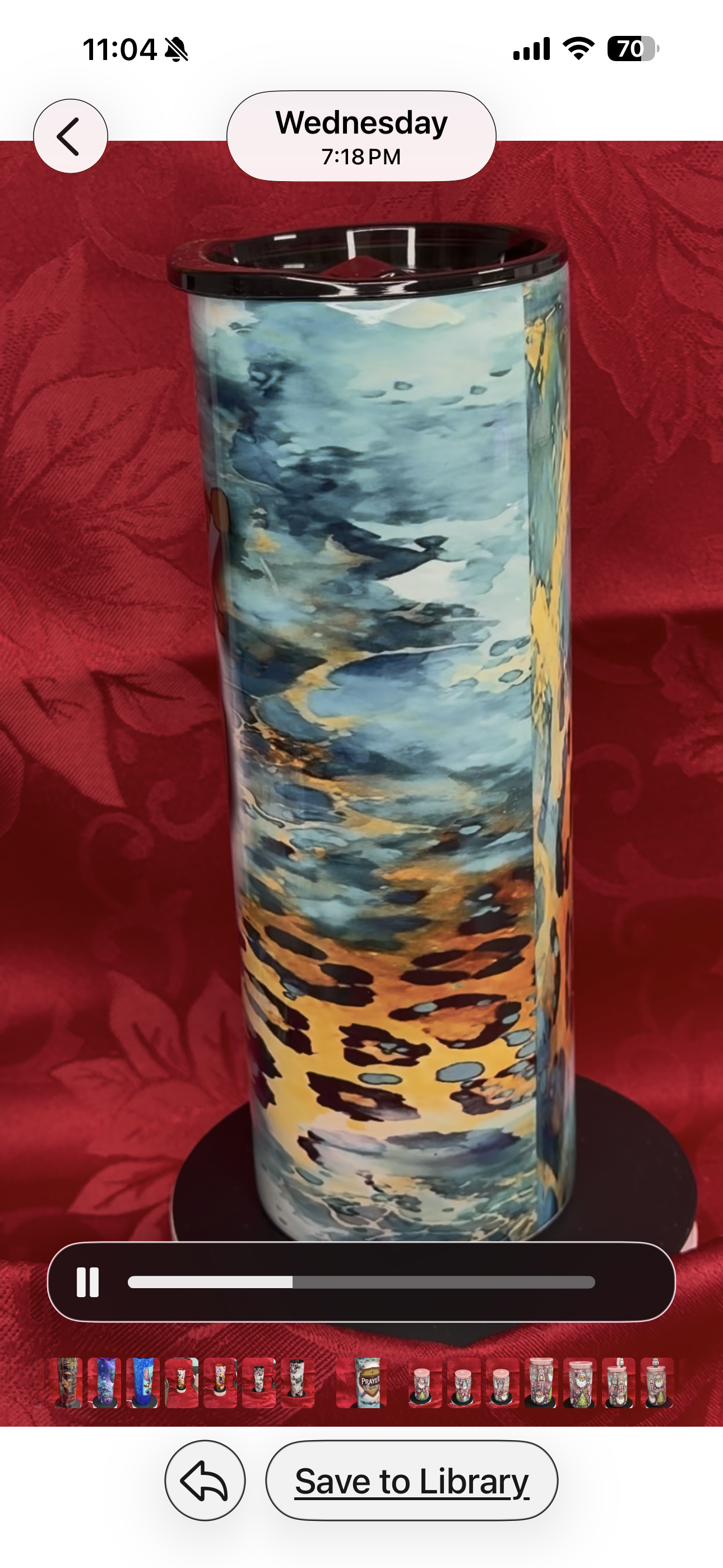 Prayer warrior stainless cup
