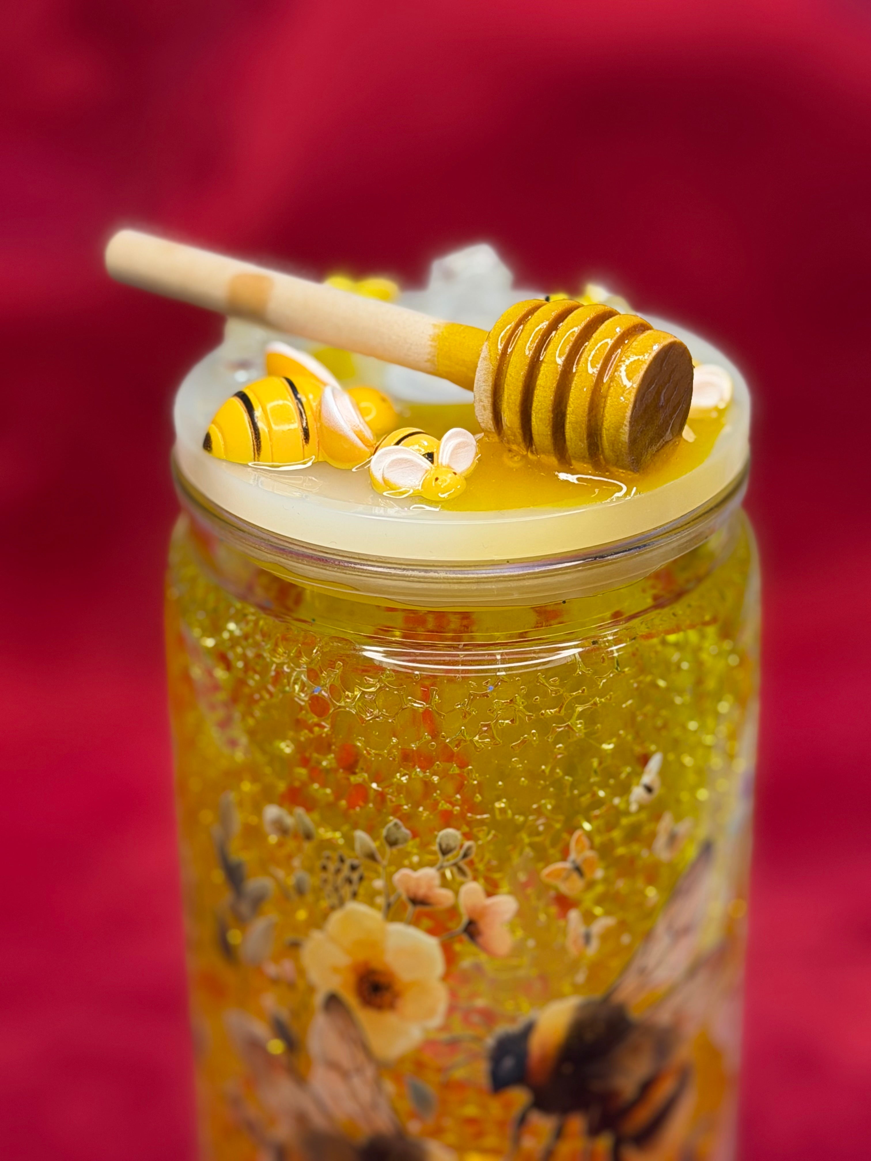 16 oz Honey comb tumbler