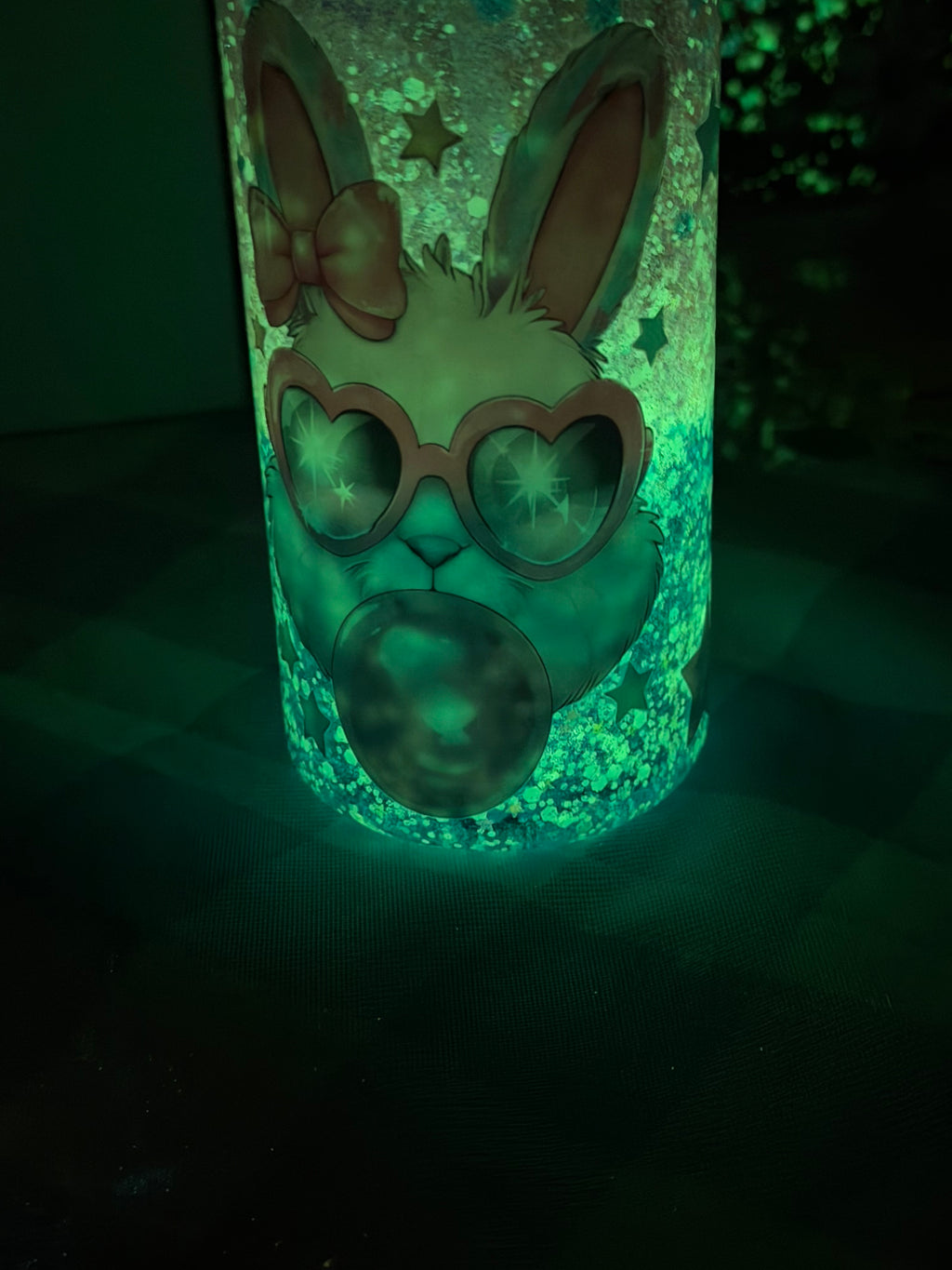 10 oz Kids Bunny Blowing Bubble Lava cup