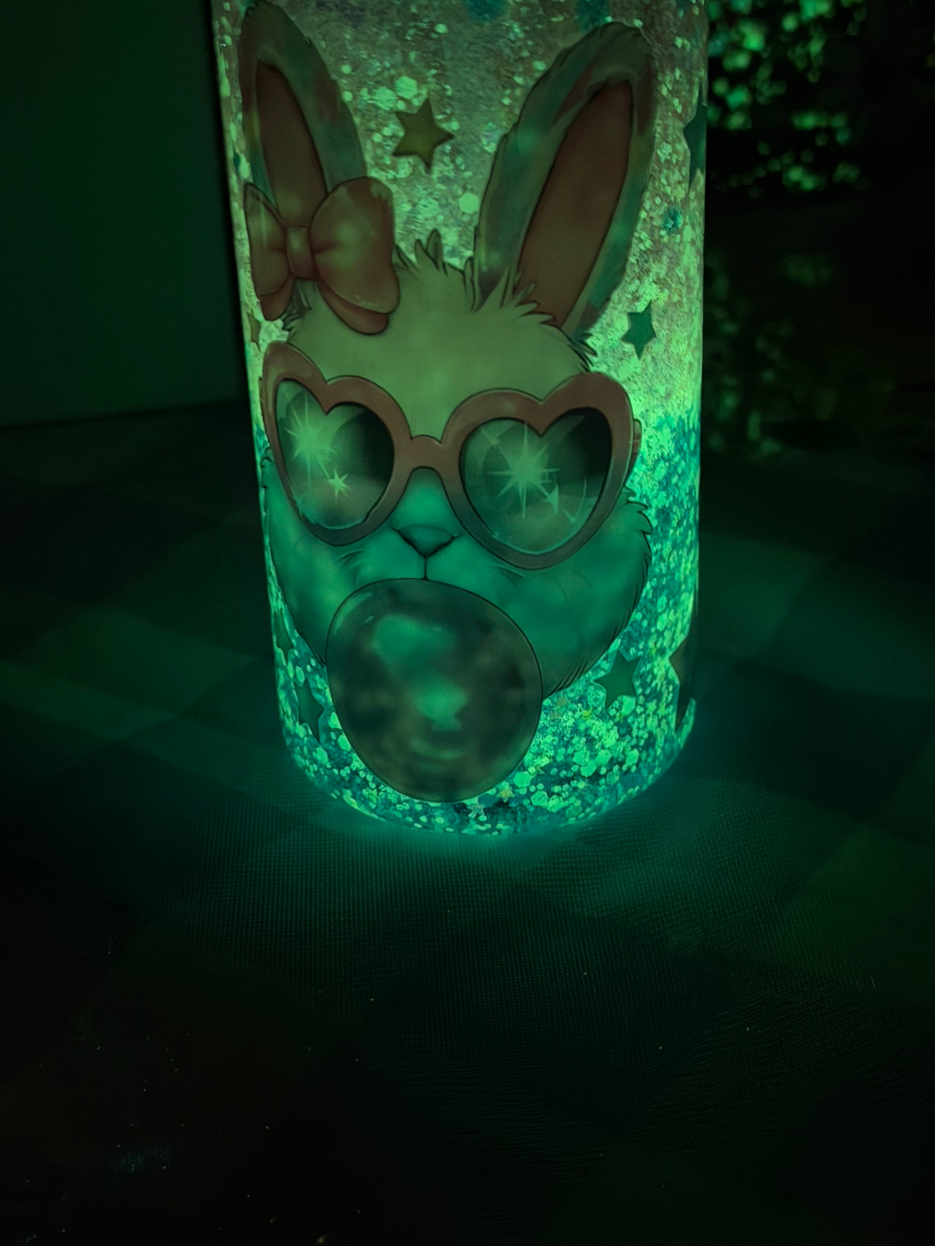 10 oz Kids Bunny Blowing Bubble Lava cup