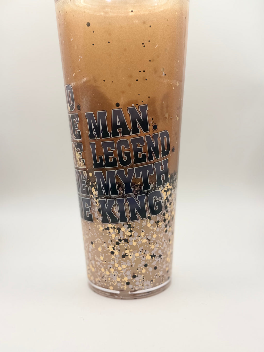 24 oz Dad The Man The Myth The Legend snow globe cup