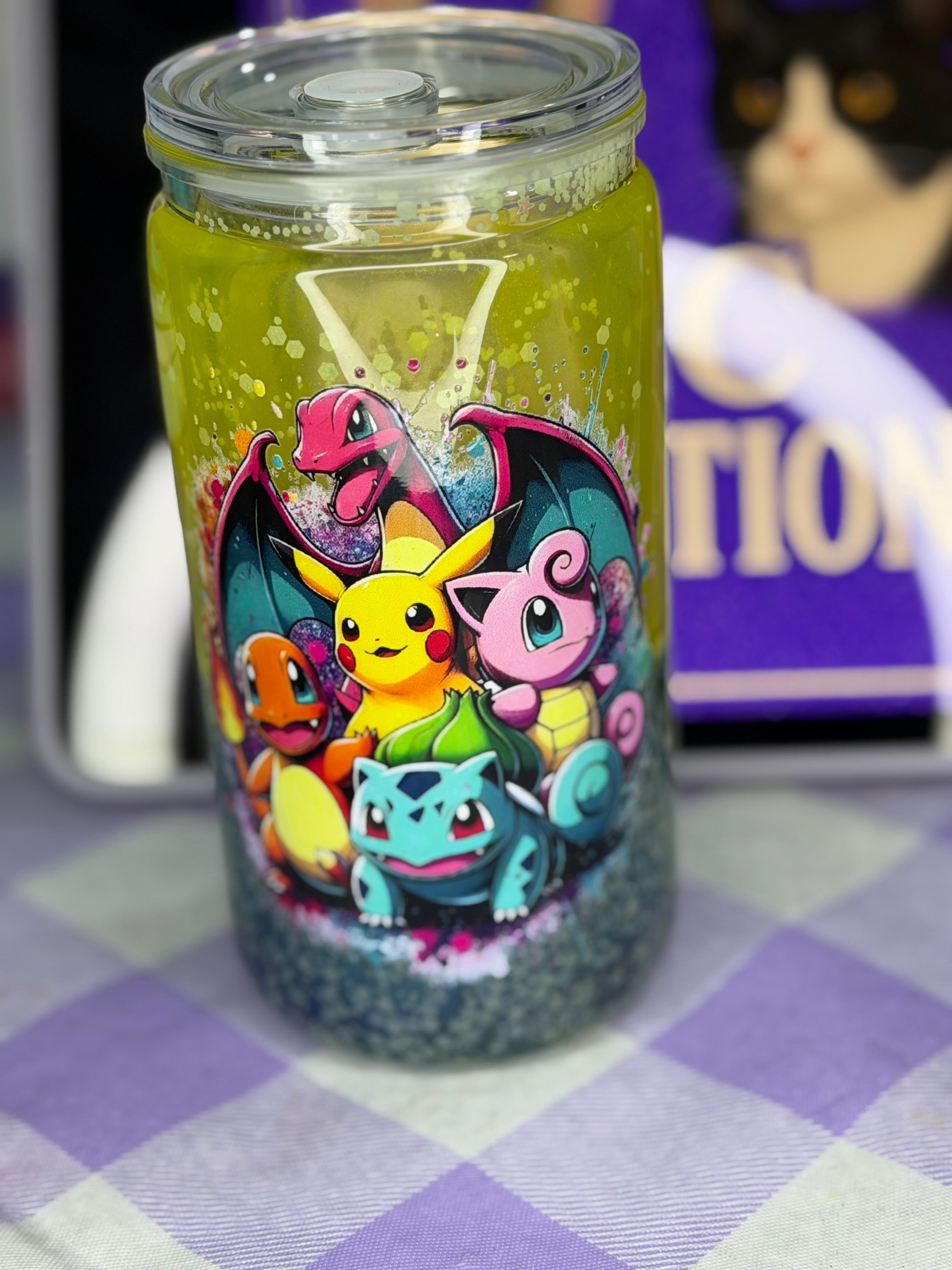 16 oz Pokémon lava cup