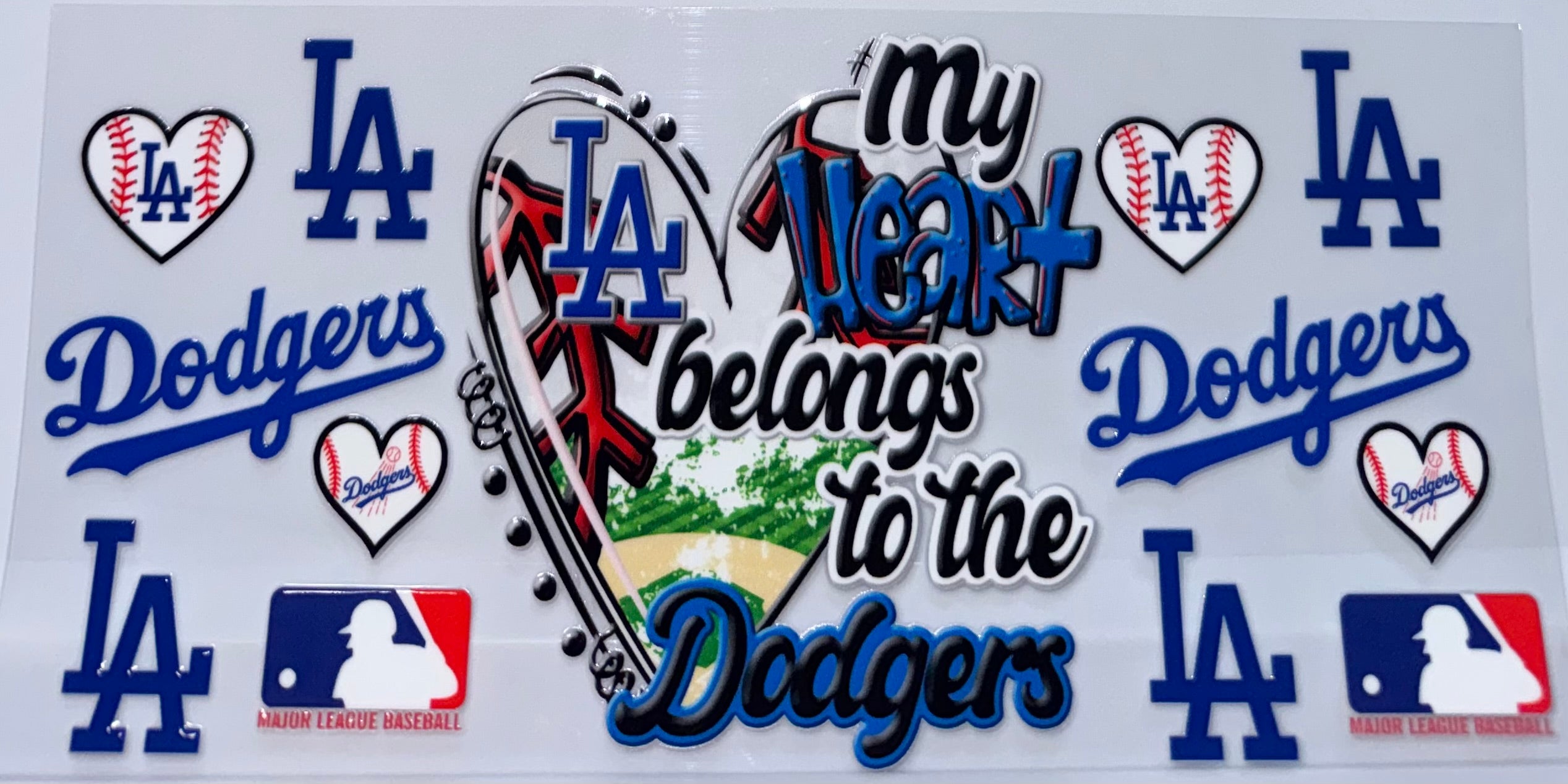 LA Dodgers wrap