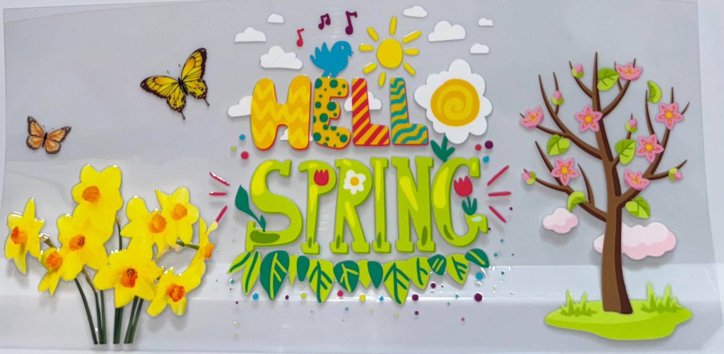 Hello Spring wrap