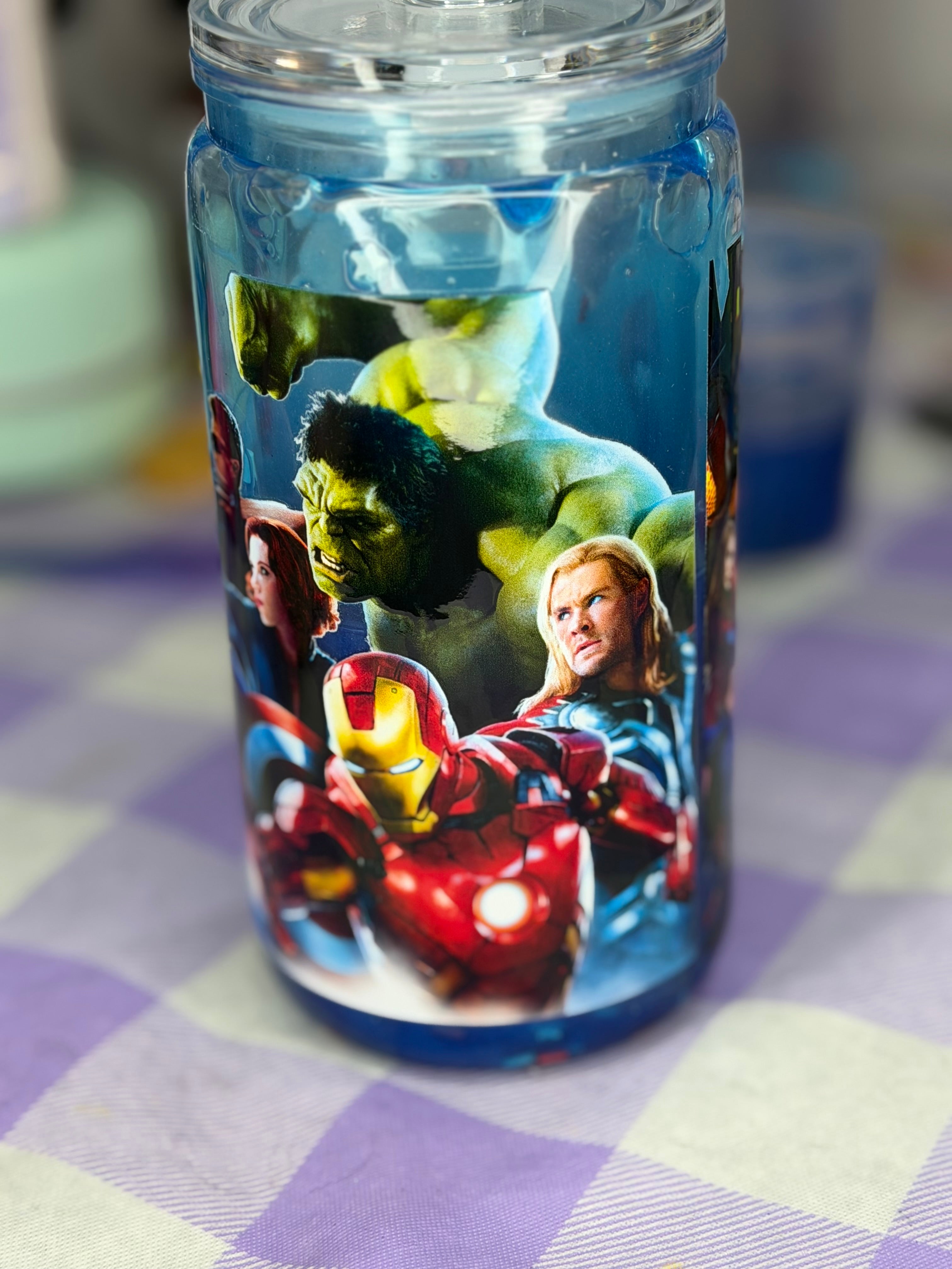 16 oz Avengers lava cup