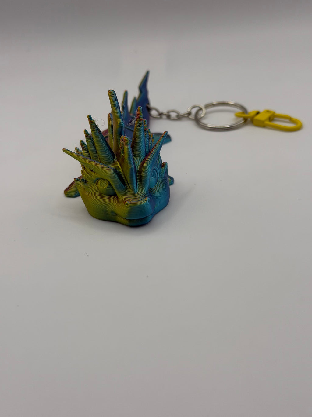 3D Articulated Dragon Key Chain