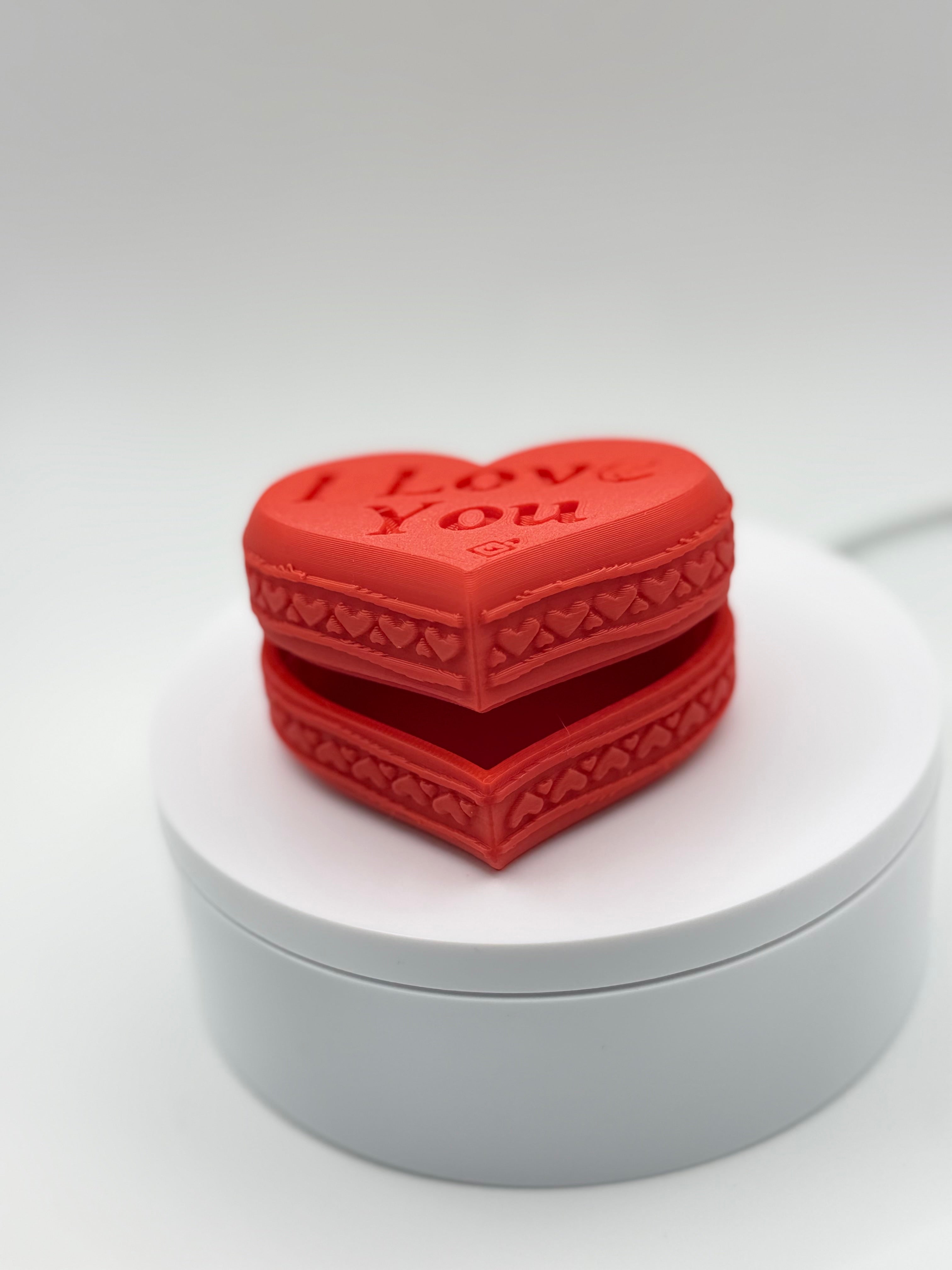 3D printed Heart Trinket