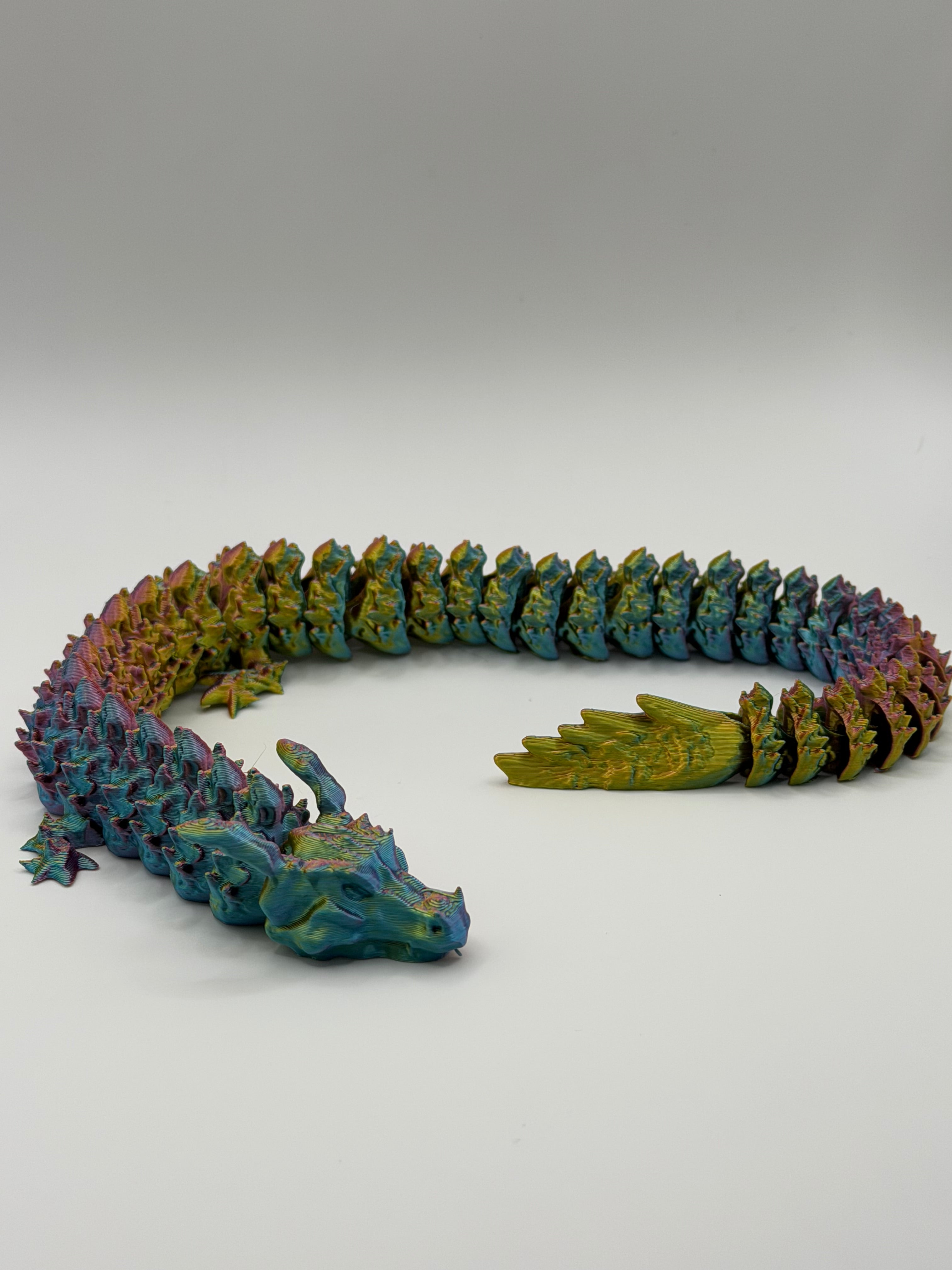 3D Articulated Dragon multi color