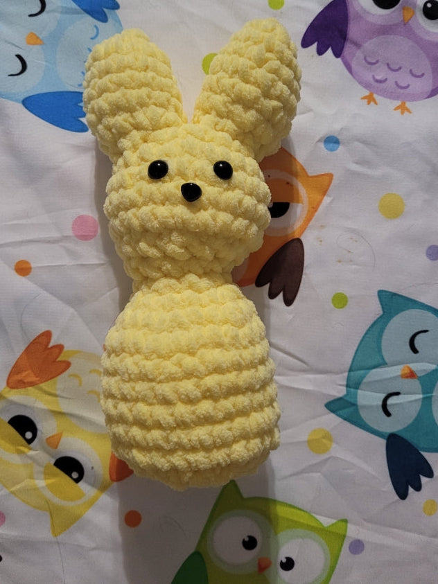 Crocheted Yellow Peep