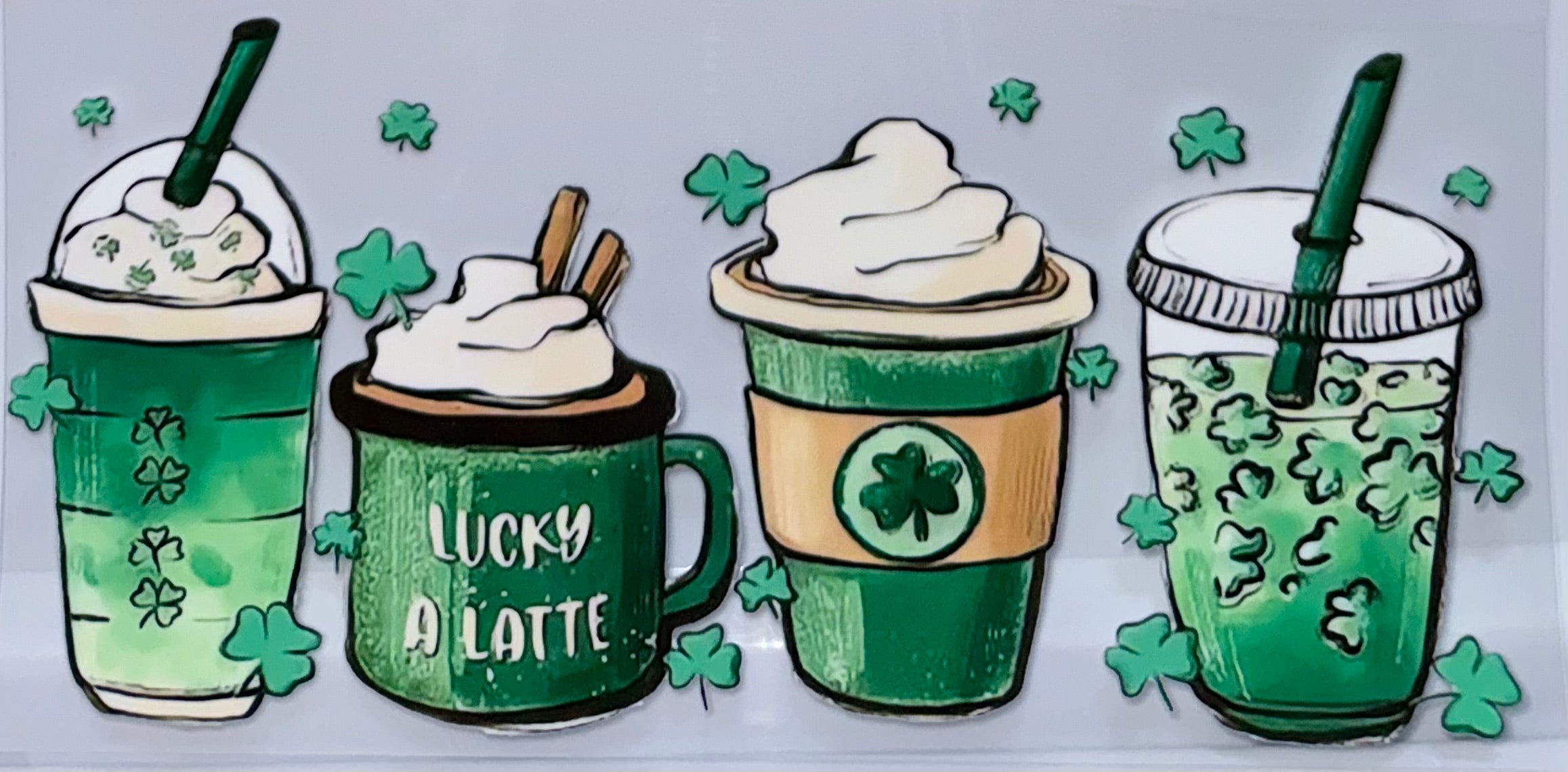 Lucky A Latte wrap