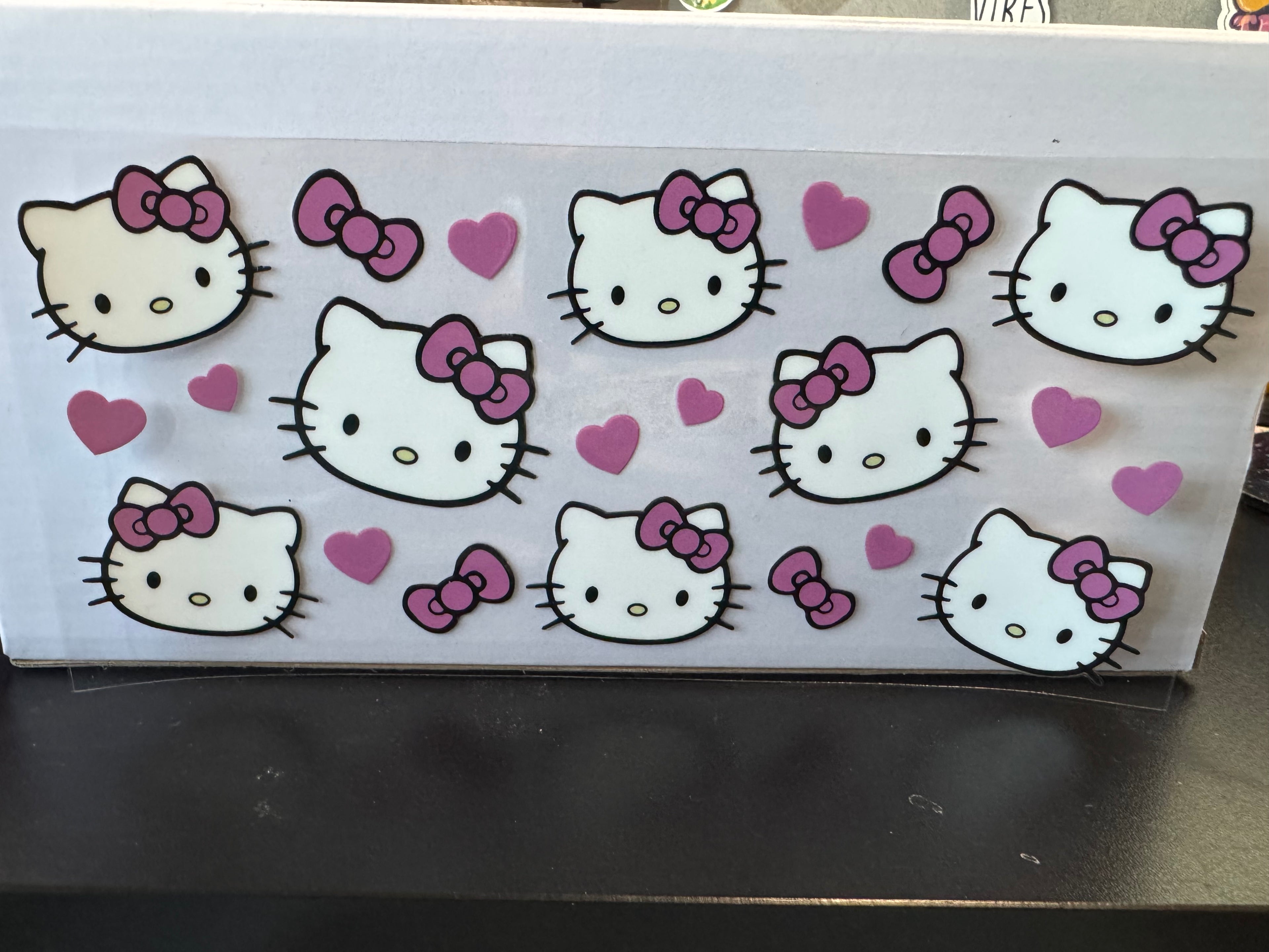 Pink bow H K wrap