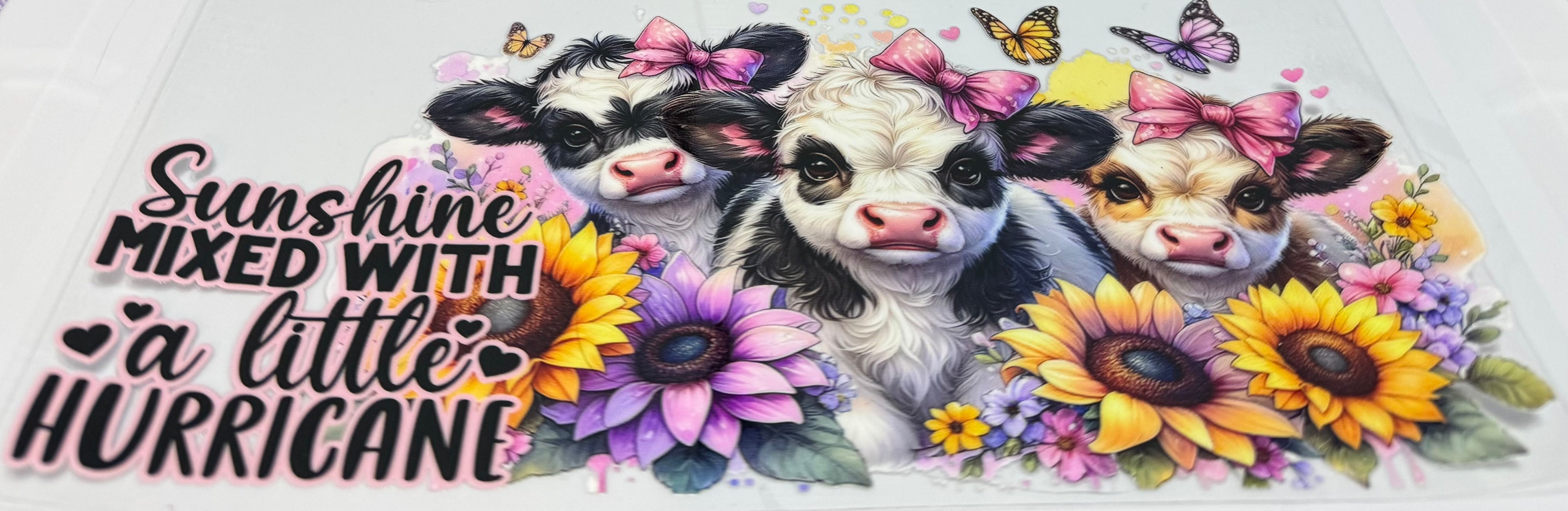 Sunshine mixed with a little hurricane cow wrap