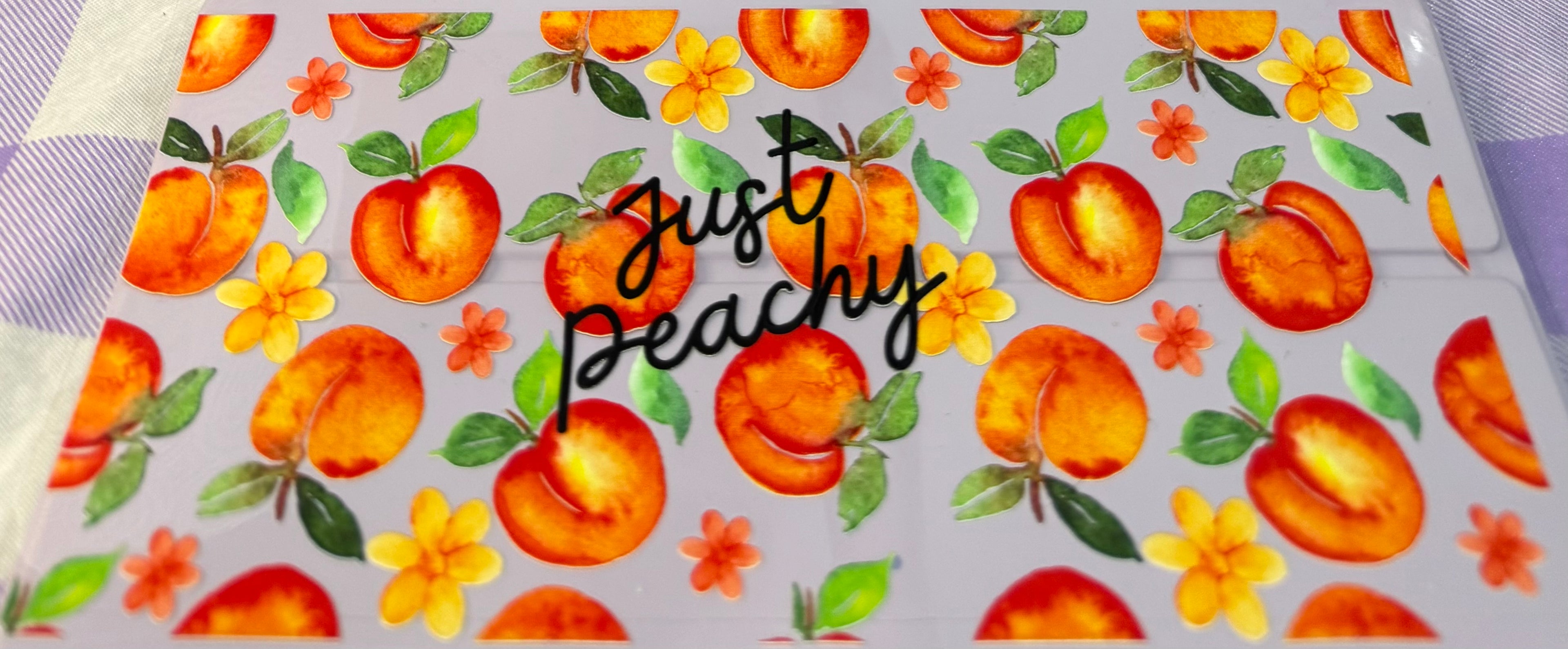 Just Peachy wrap