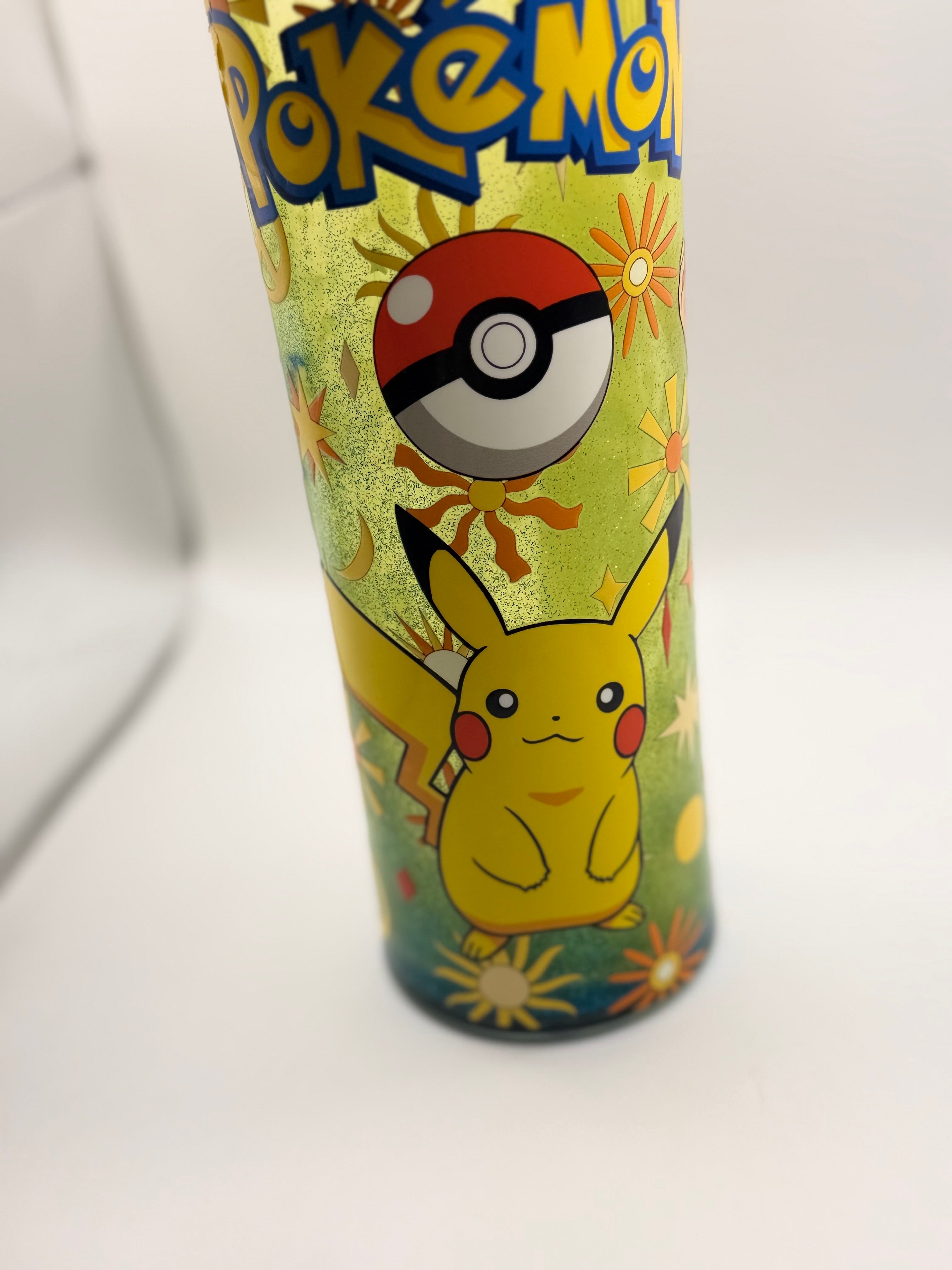 20 oz Pokémon snow globe Water Bottle