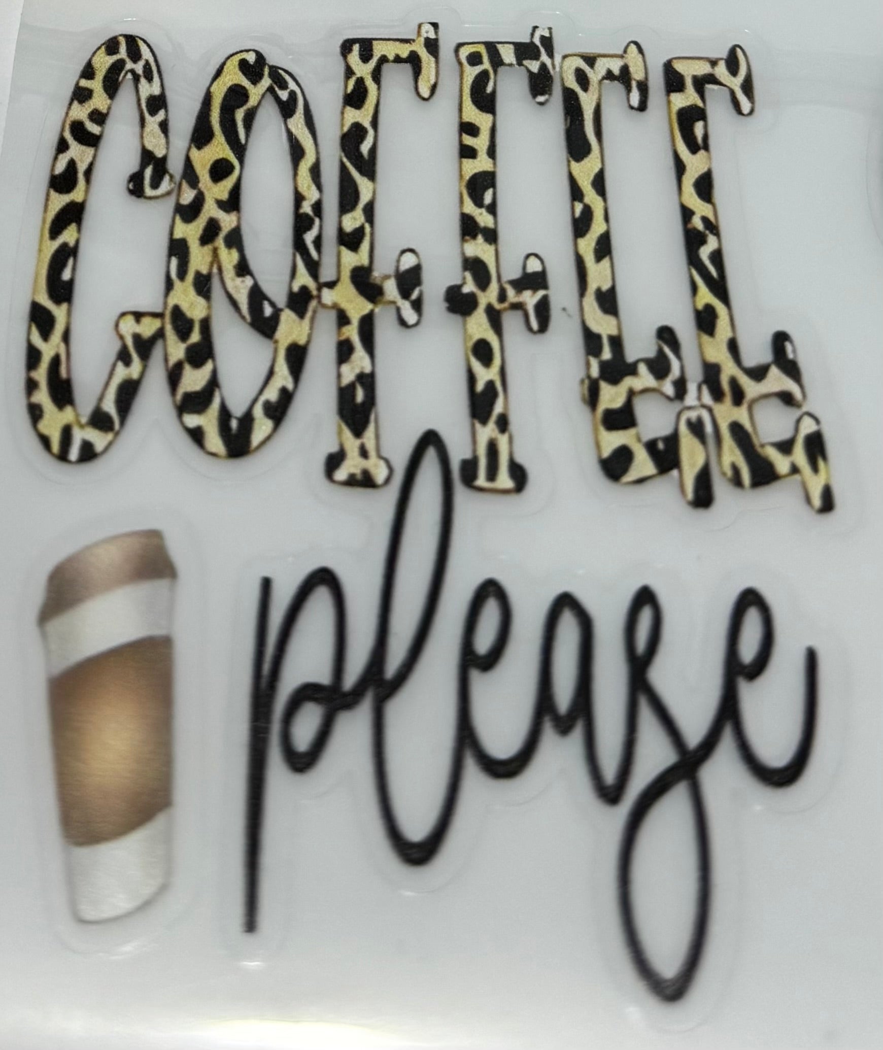 Coffee Please decal