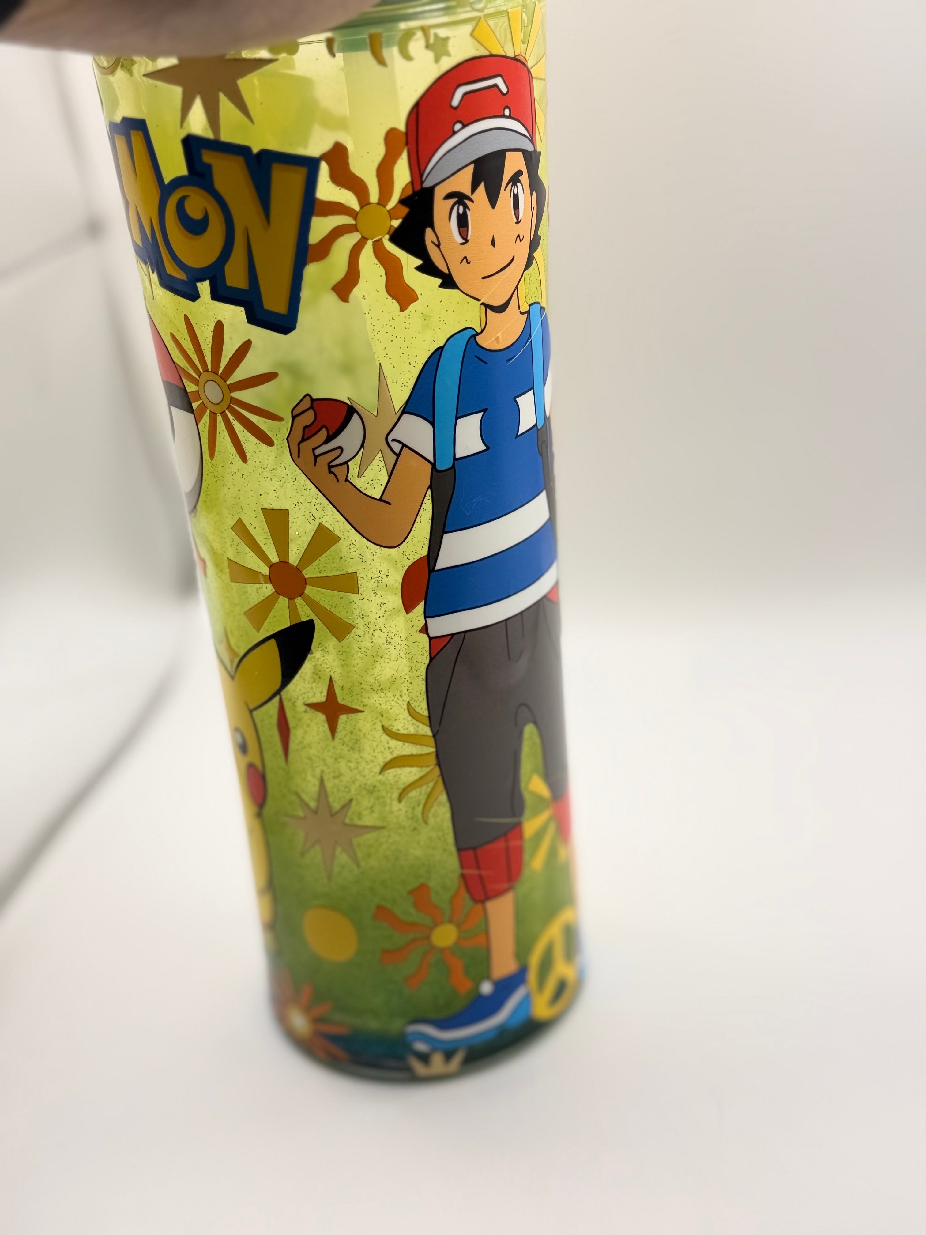 20 oz Pokémon snow globe Water Bottle