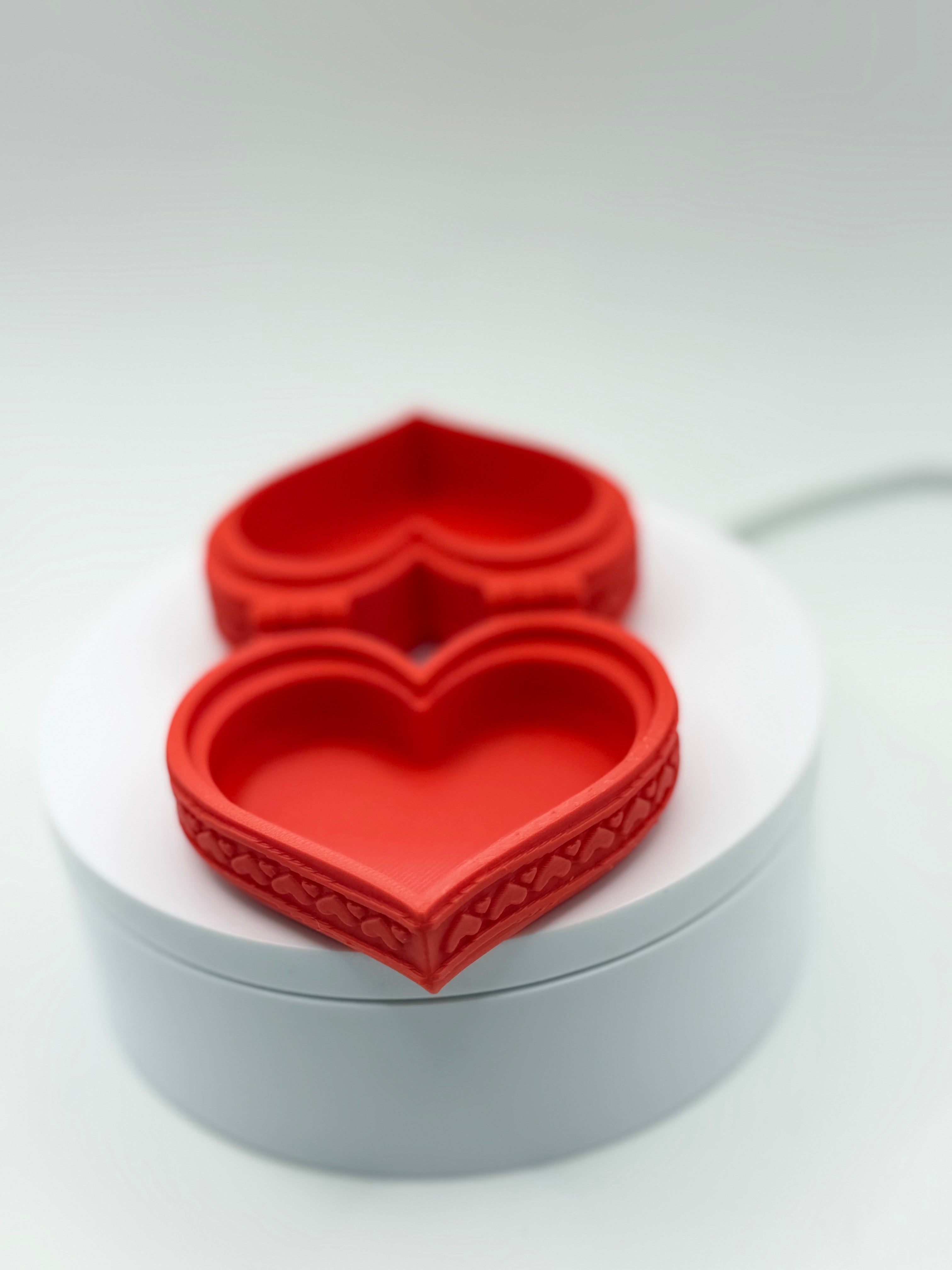 3D printed Heart Trinket