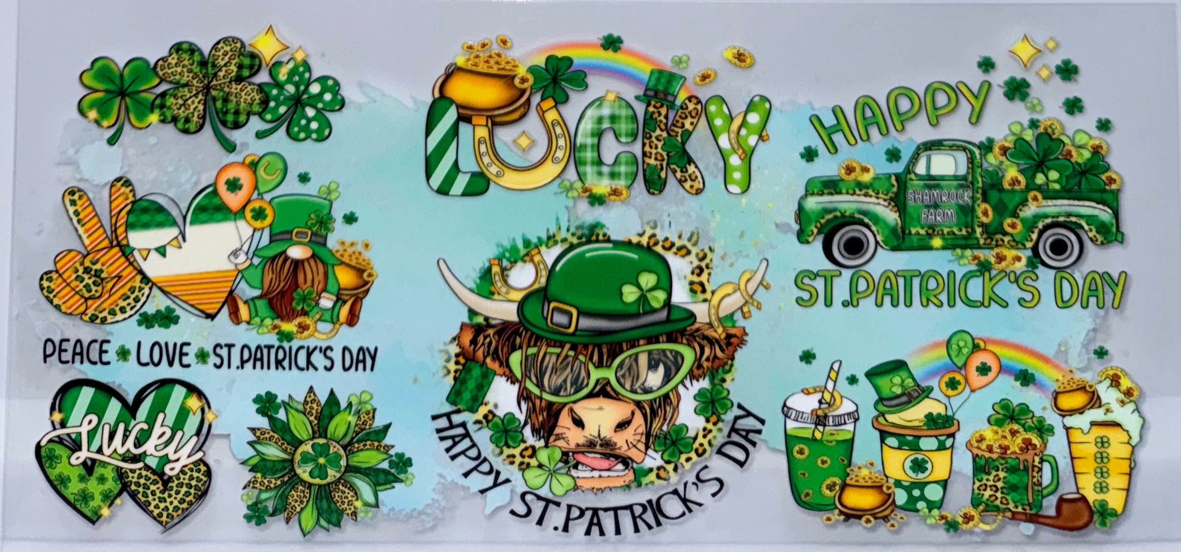 Happy St Patrick’s Day wrap