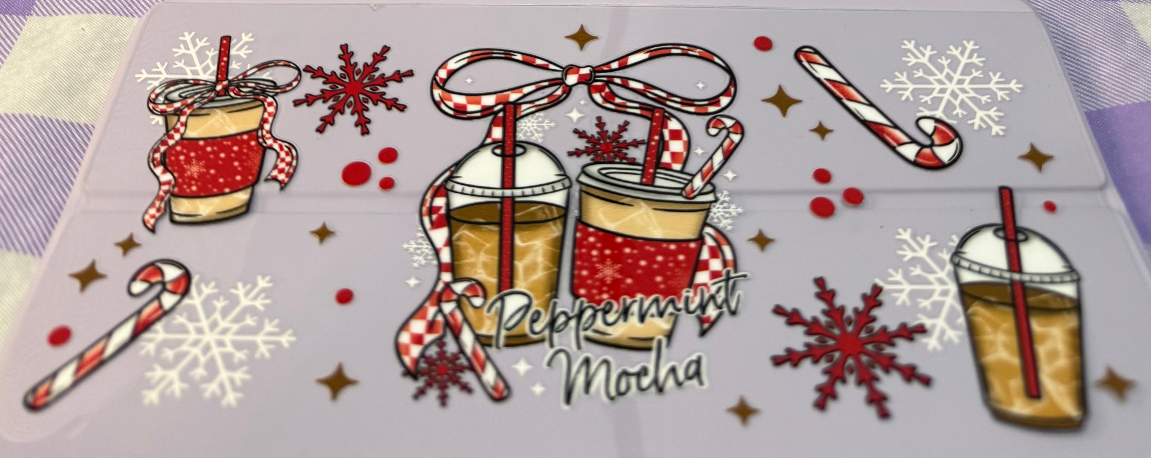 Peppermint Mocha wrap