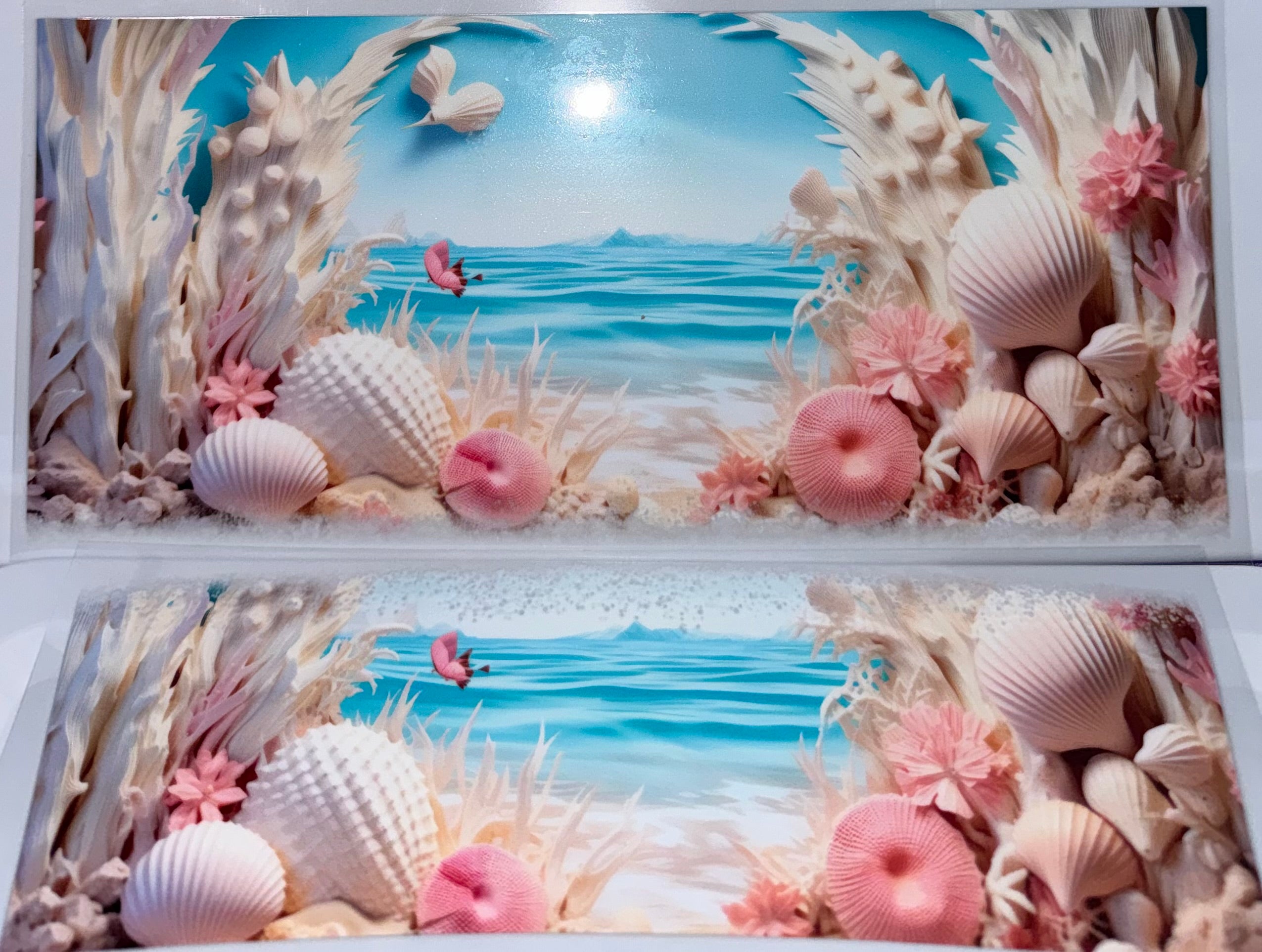 Beach Scene 40 oz wrap