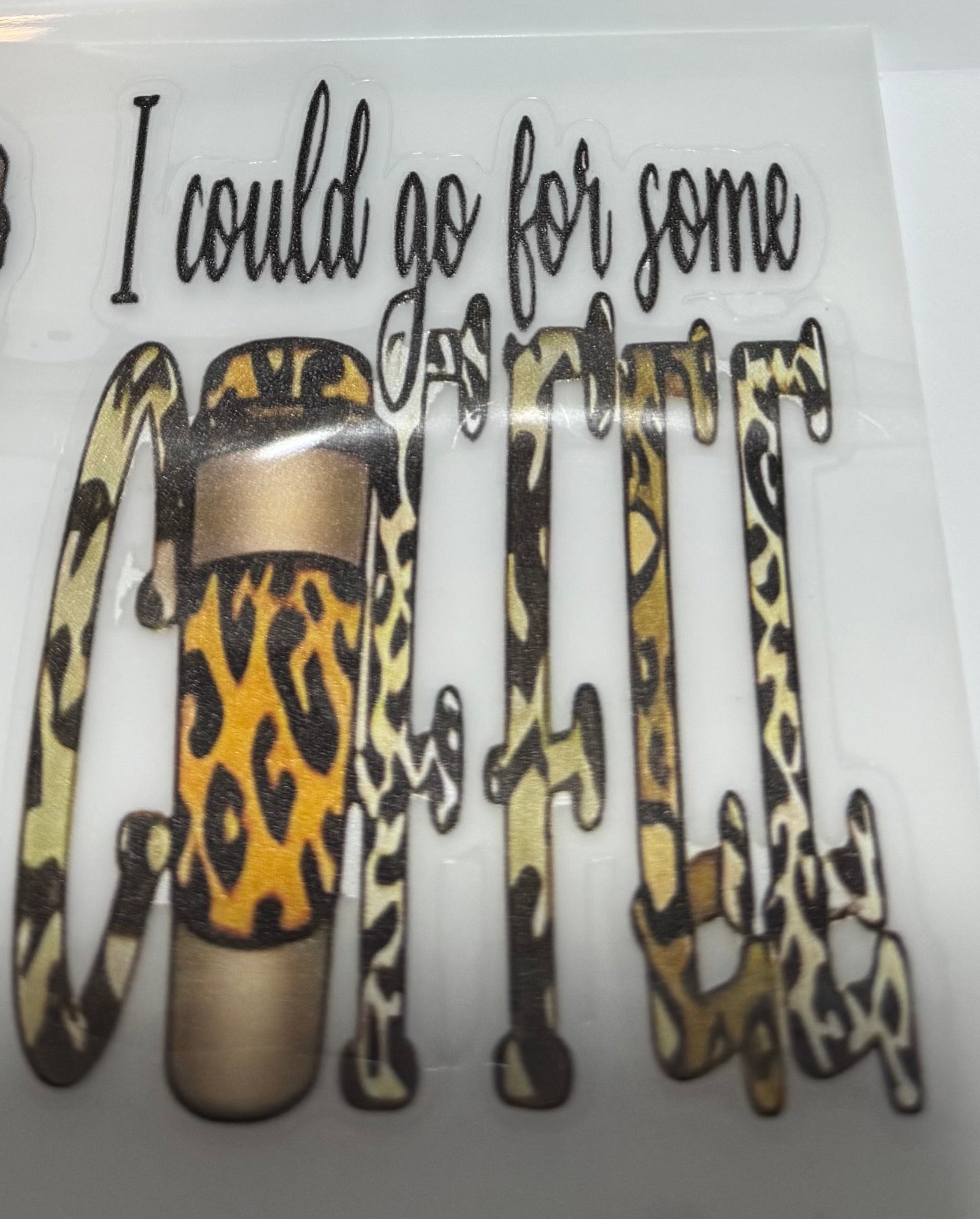 I could go for some coffee decal