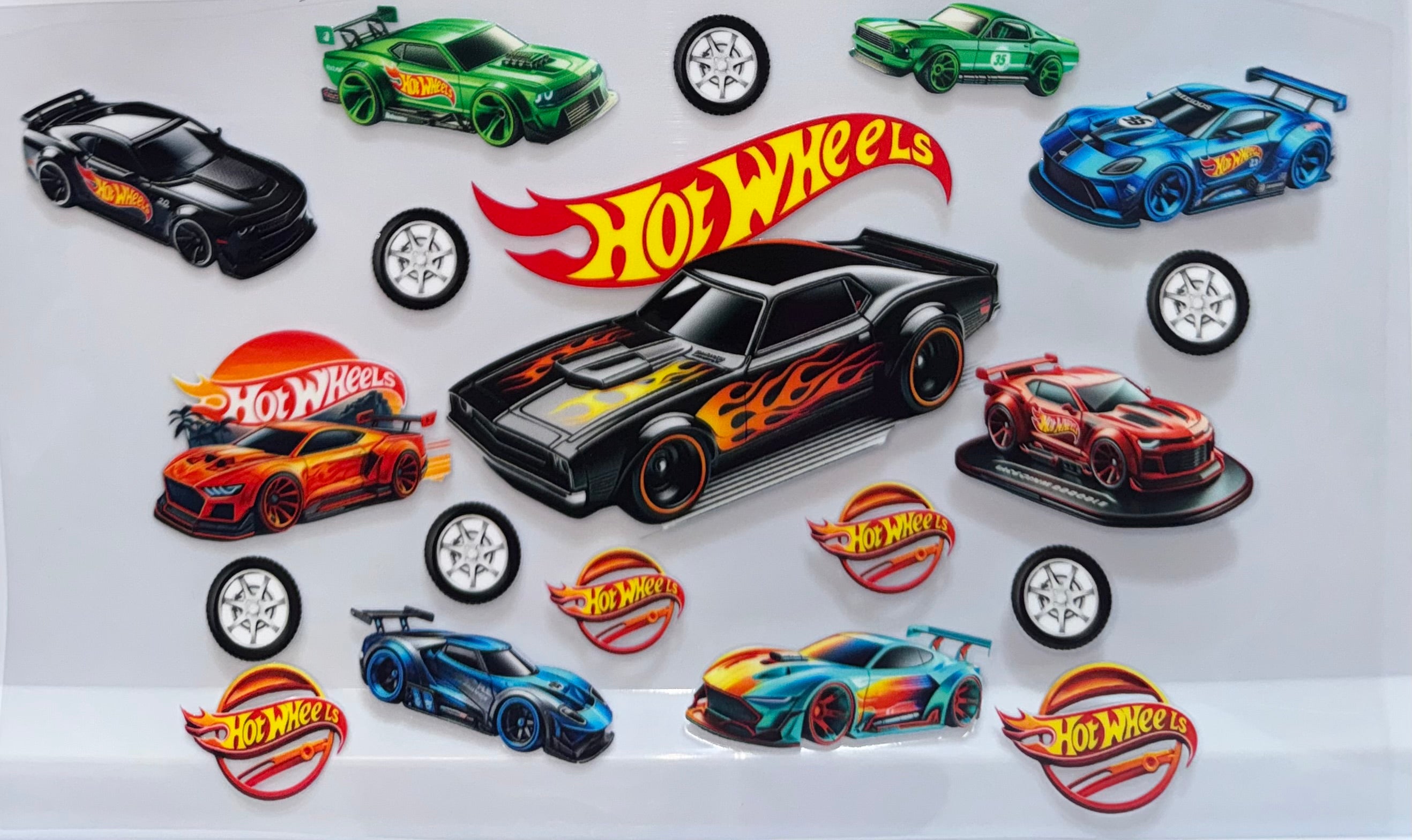 Hot Wheels wrap