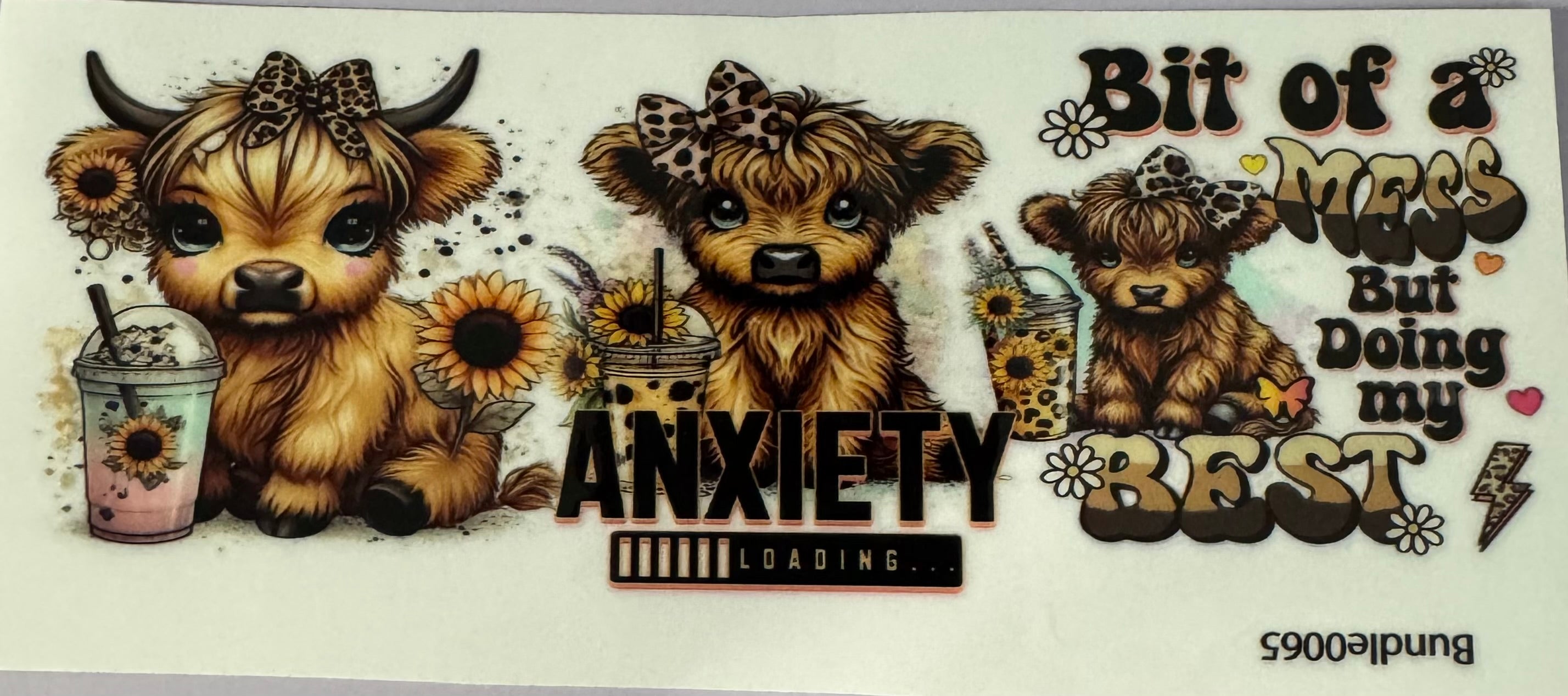 Anxiety loading cow wrap