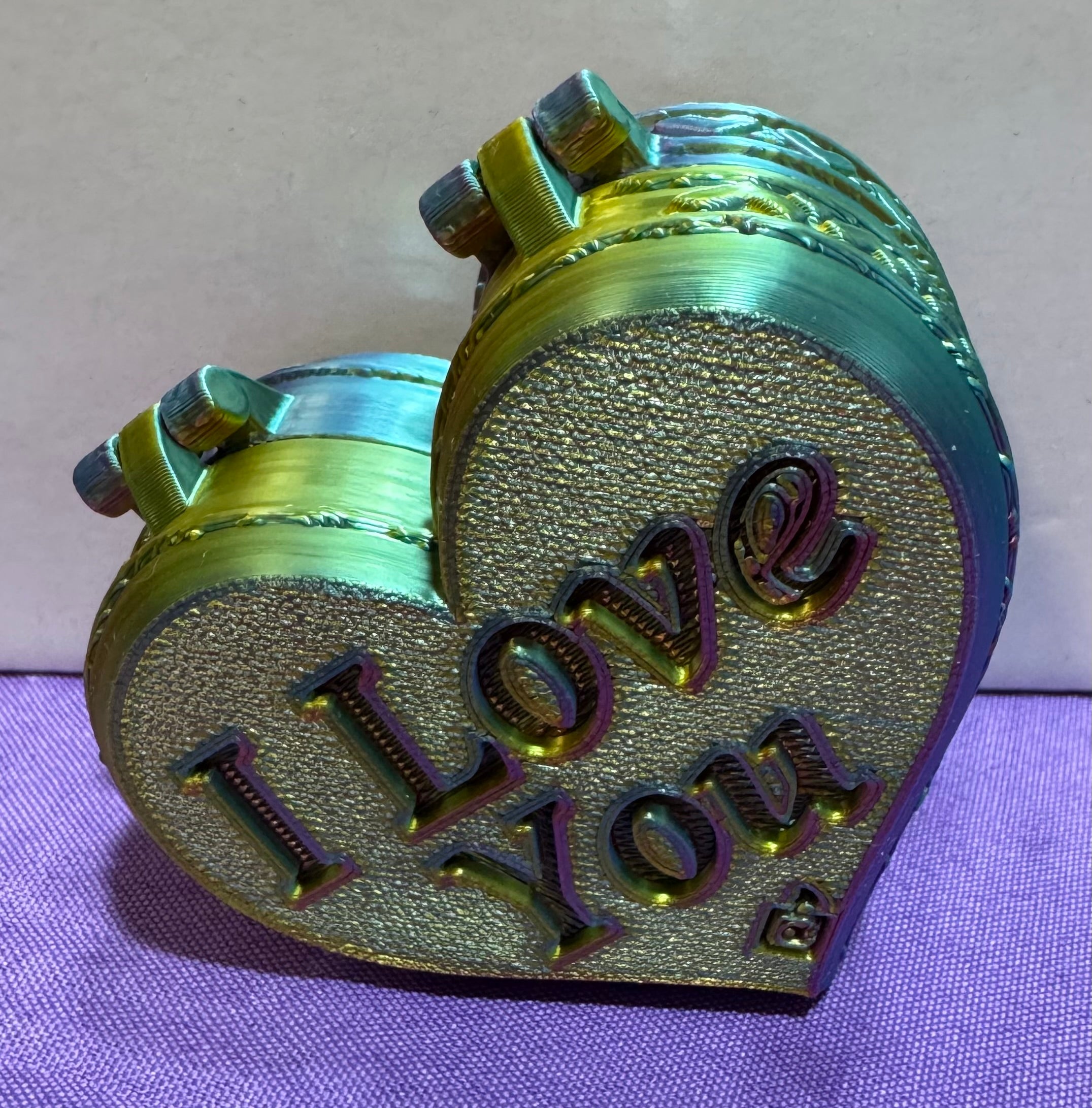 3D printed Heart Trinket