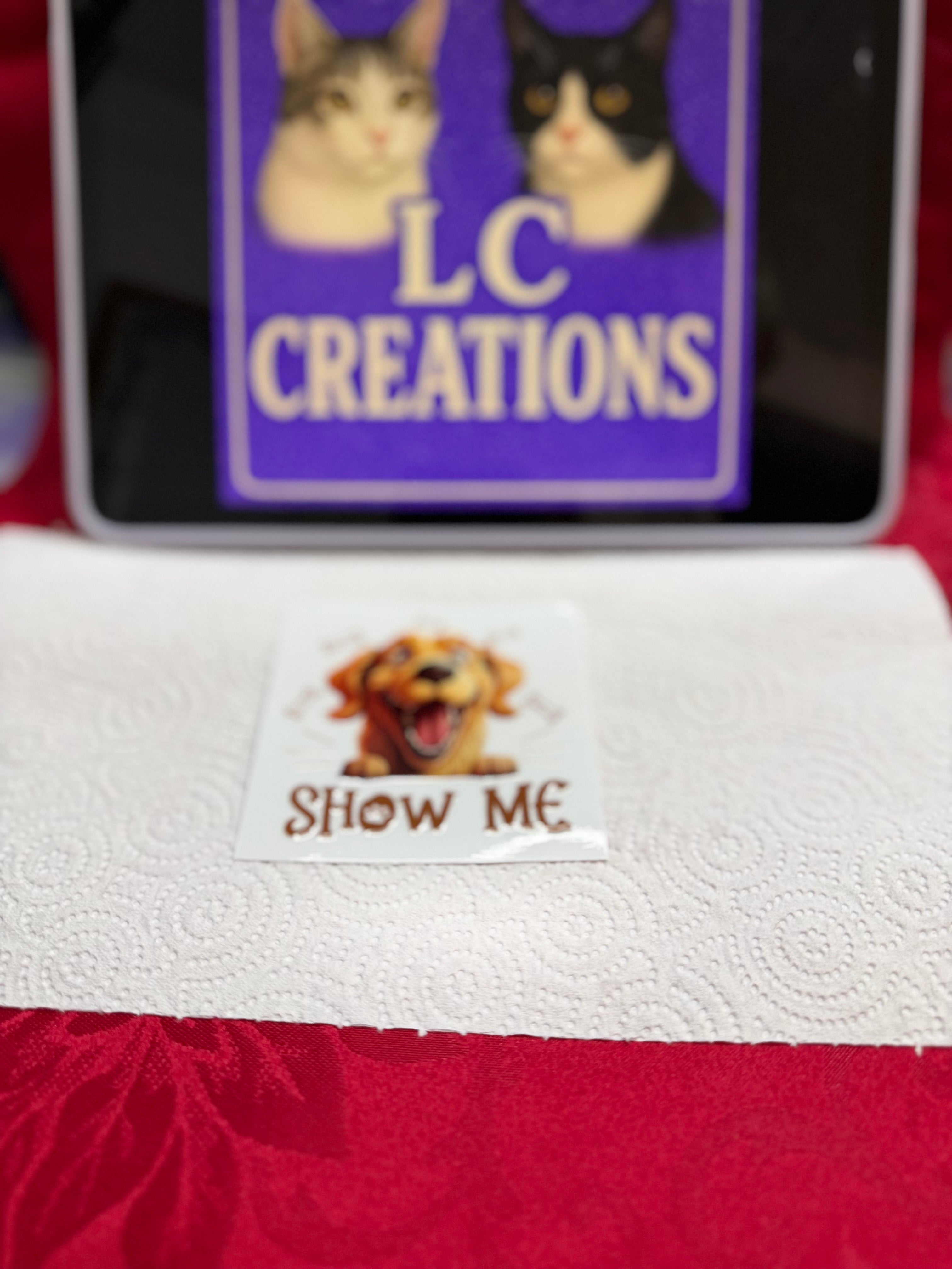 Show me decal