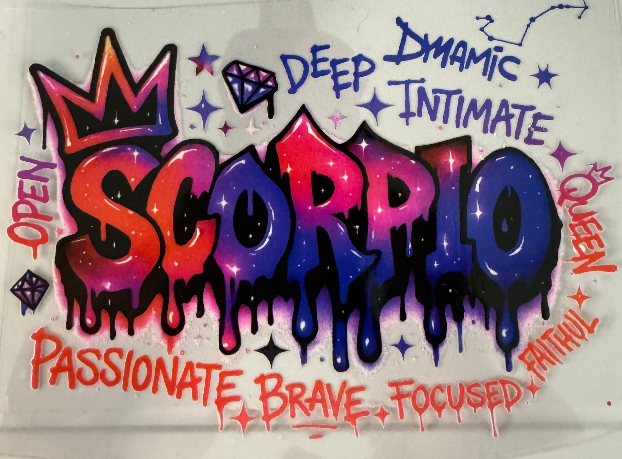Scorpio decal
