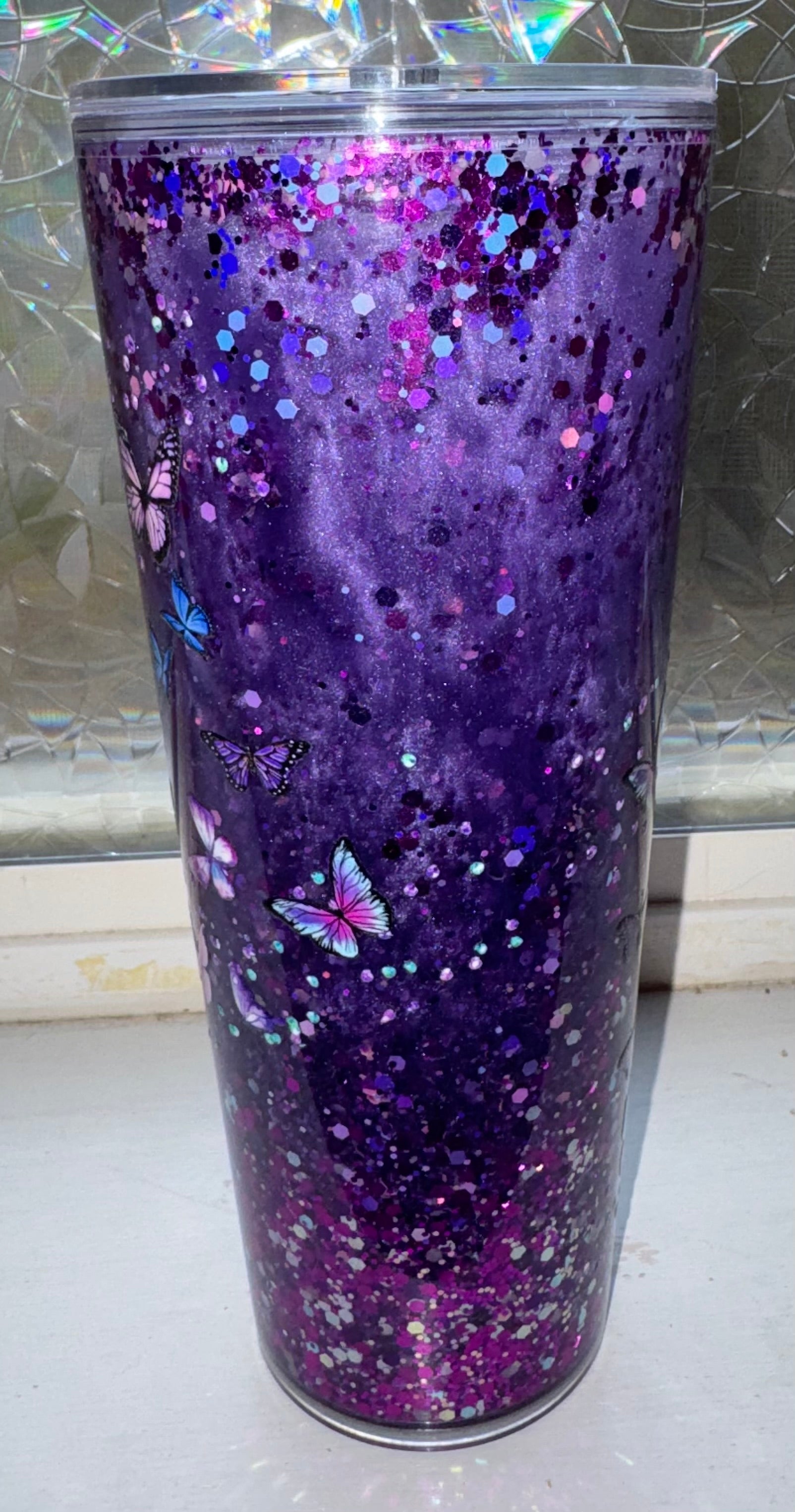 24 oz Its ok to not be ok Waterfall tumbler