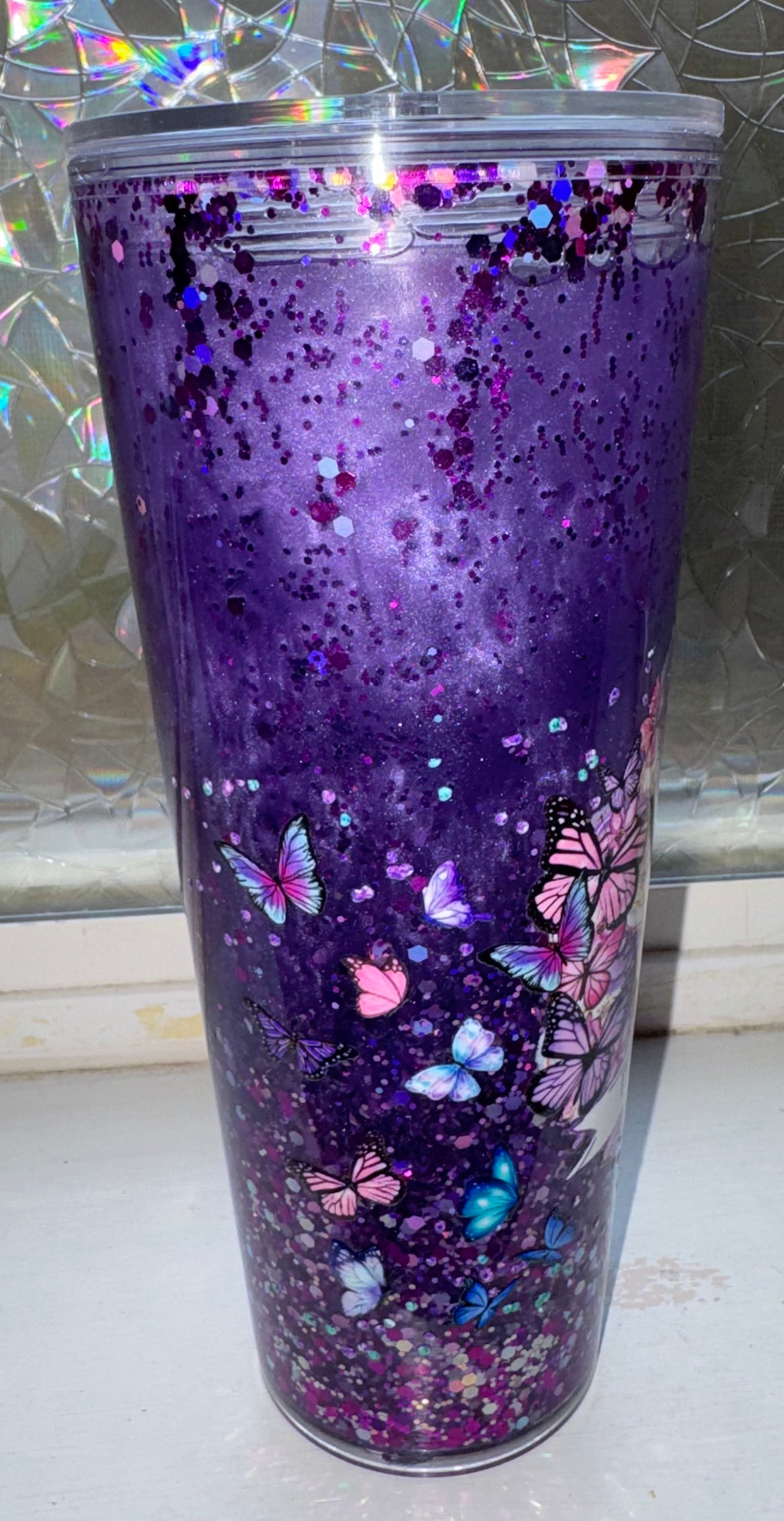 24 oz Its ok to not be ok Waterfall tumbler