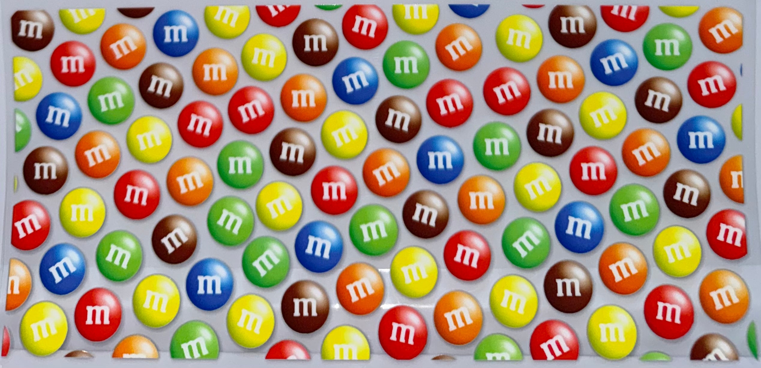 M & Ms wrap