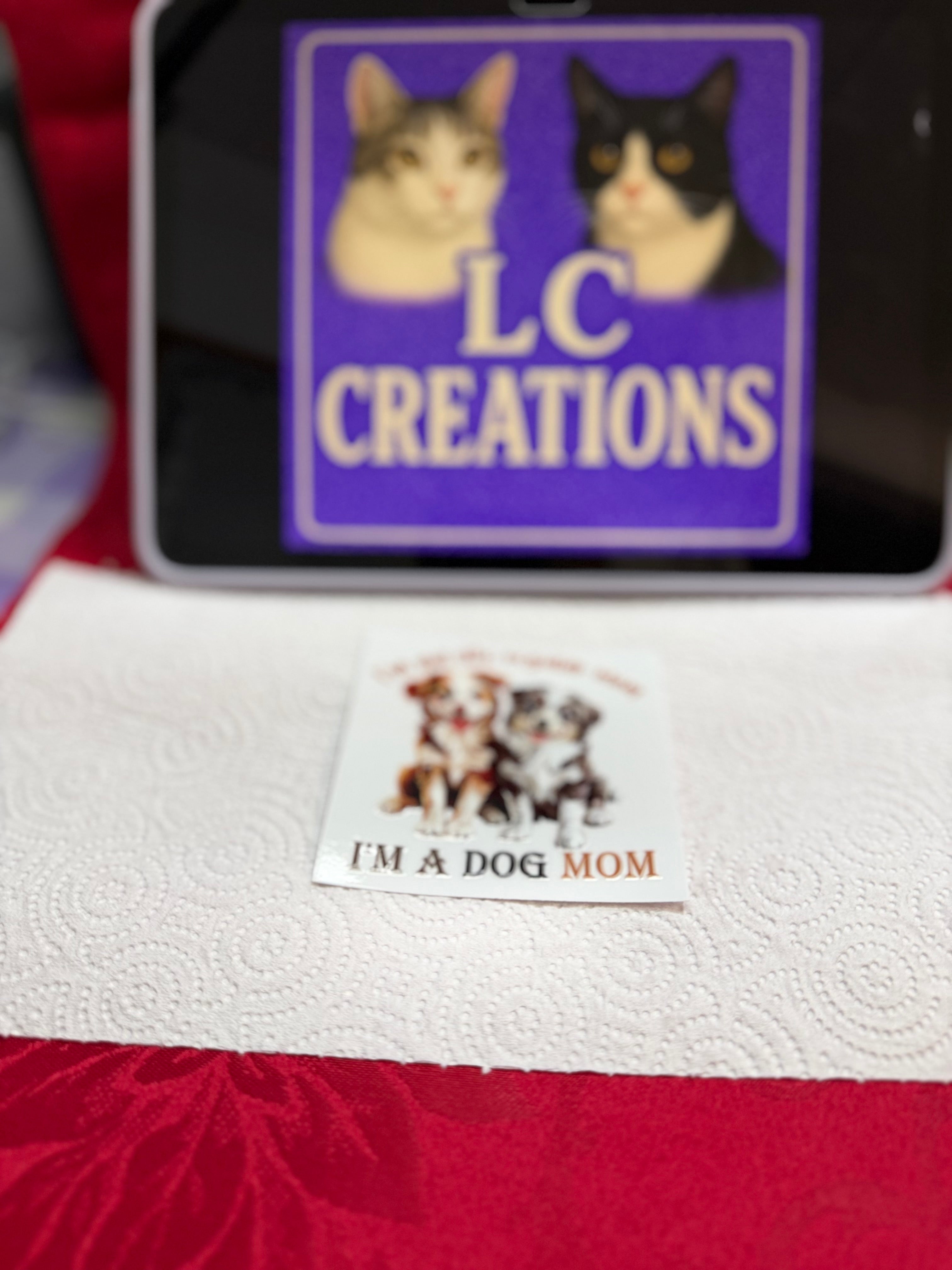 I’m a dog mom decal