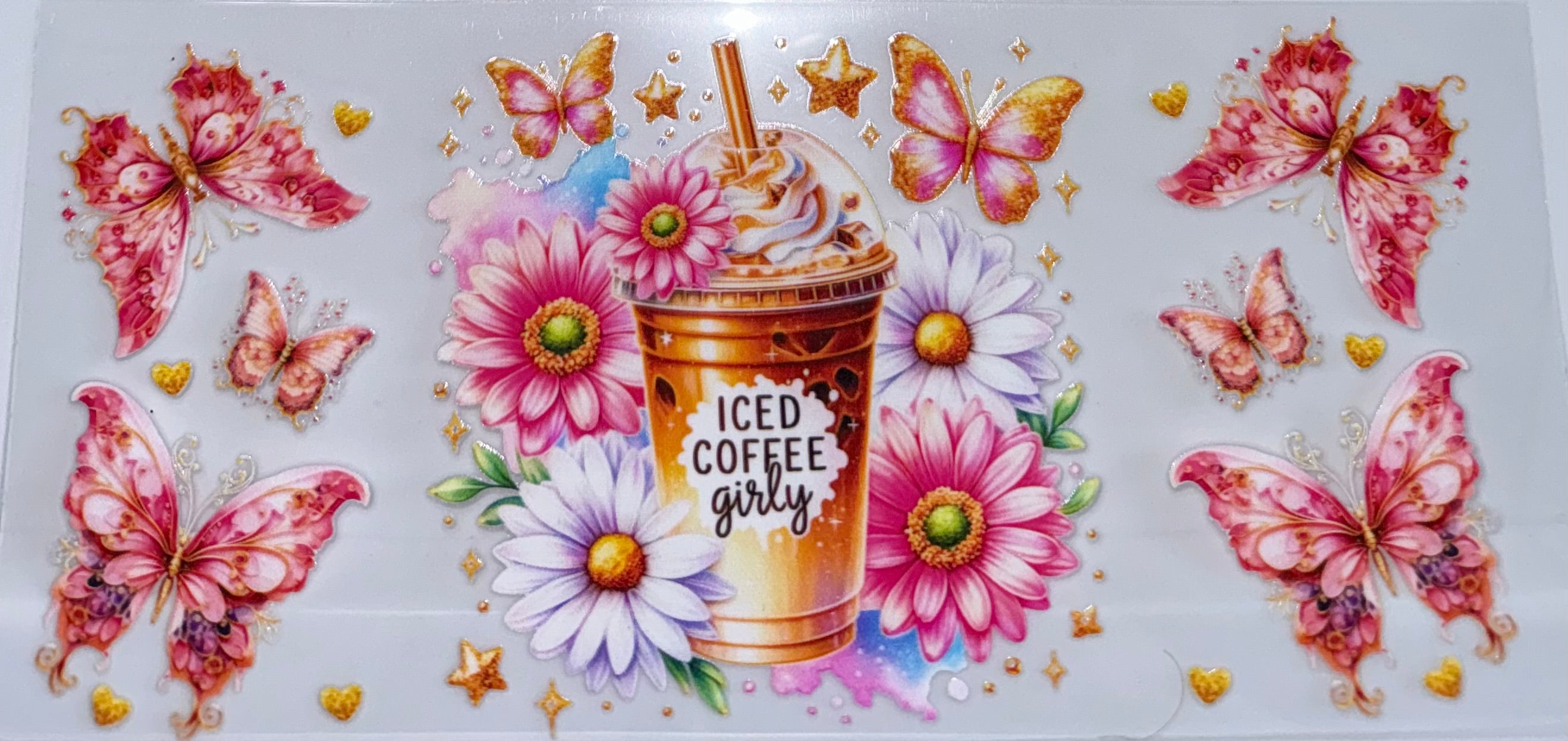 Iced Coffee Girly wrap