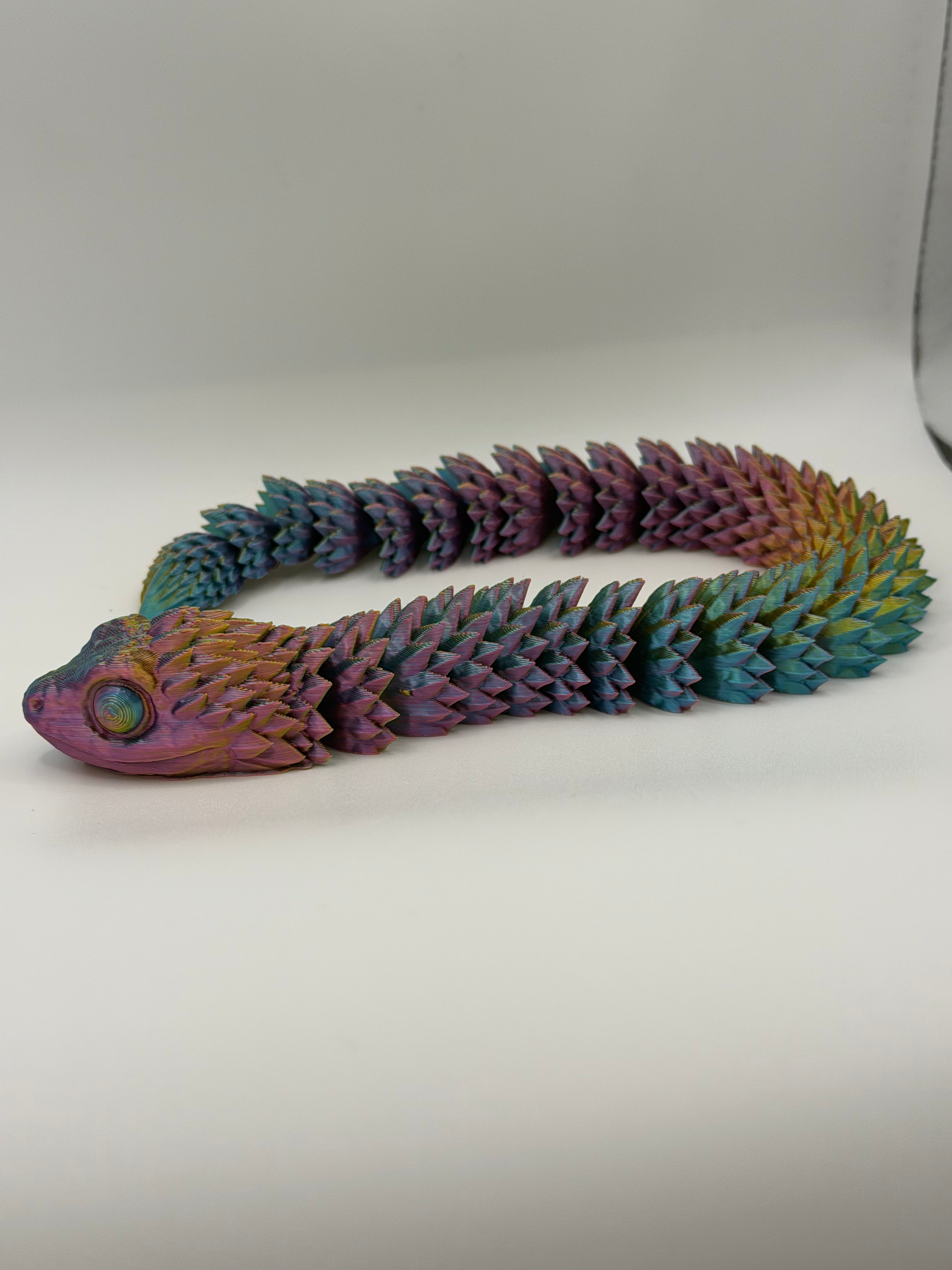 3D Articulated Snake multi color