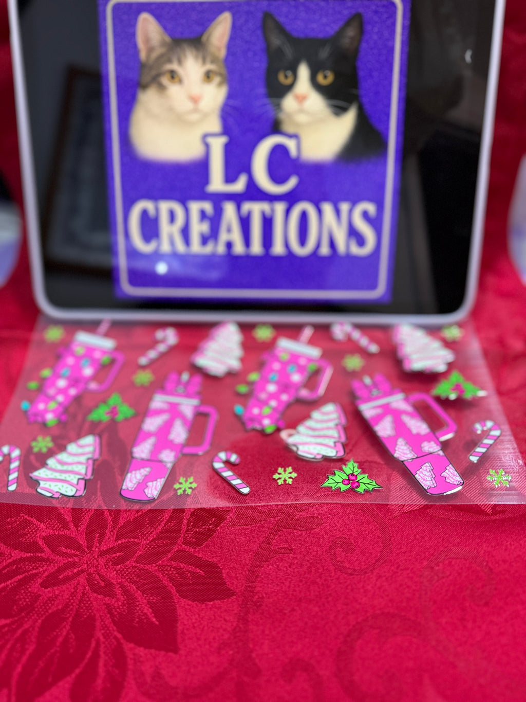 Christmas cakes and Stanley wrap